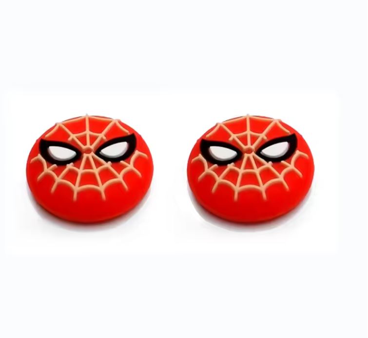 Thumb Grips - Spiderman - Telaraña Rojo - PS5/PS4/Xbox