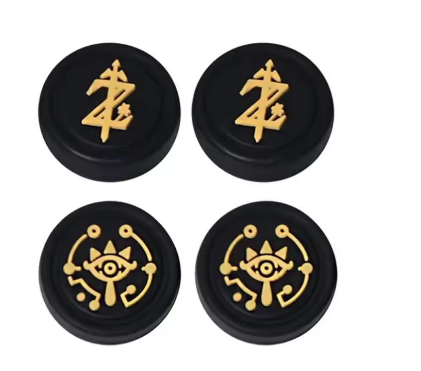 Thumb Grips - The Legend Of Zelda - Negro (4 piezas)