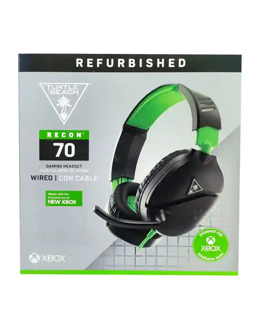 Turtle Beach Audífonos Refubrished Recon 70 Negro para Xbox
