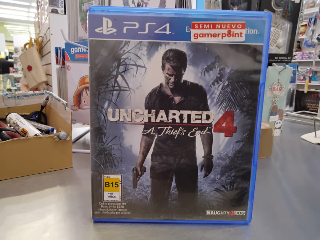 Uncharted 4 Ps4 Usado
