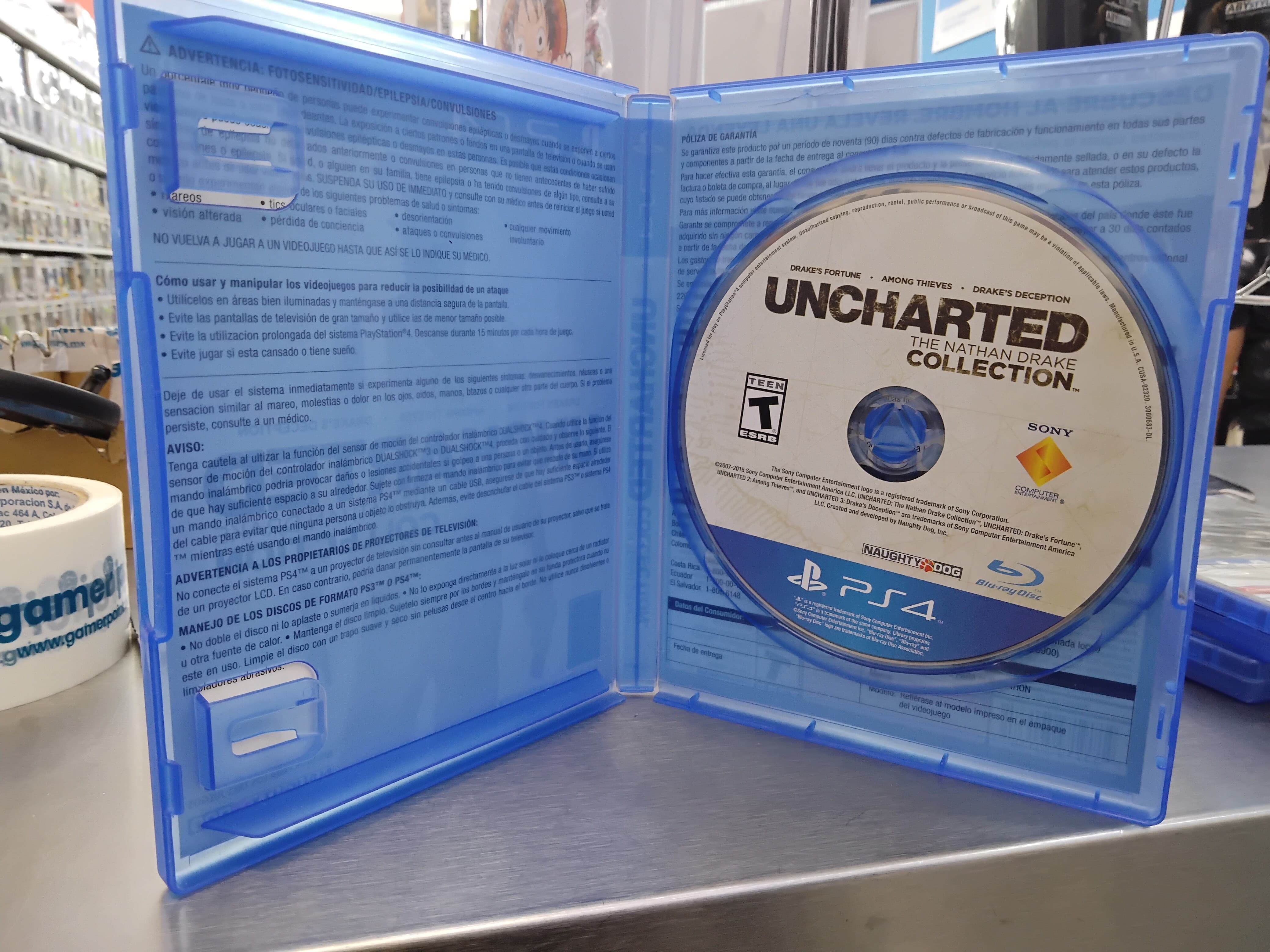 Uncharted Collection Ps4 Usado