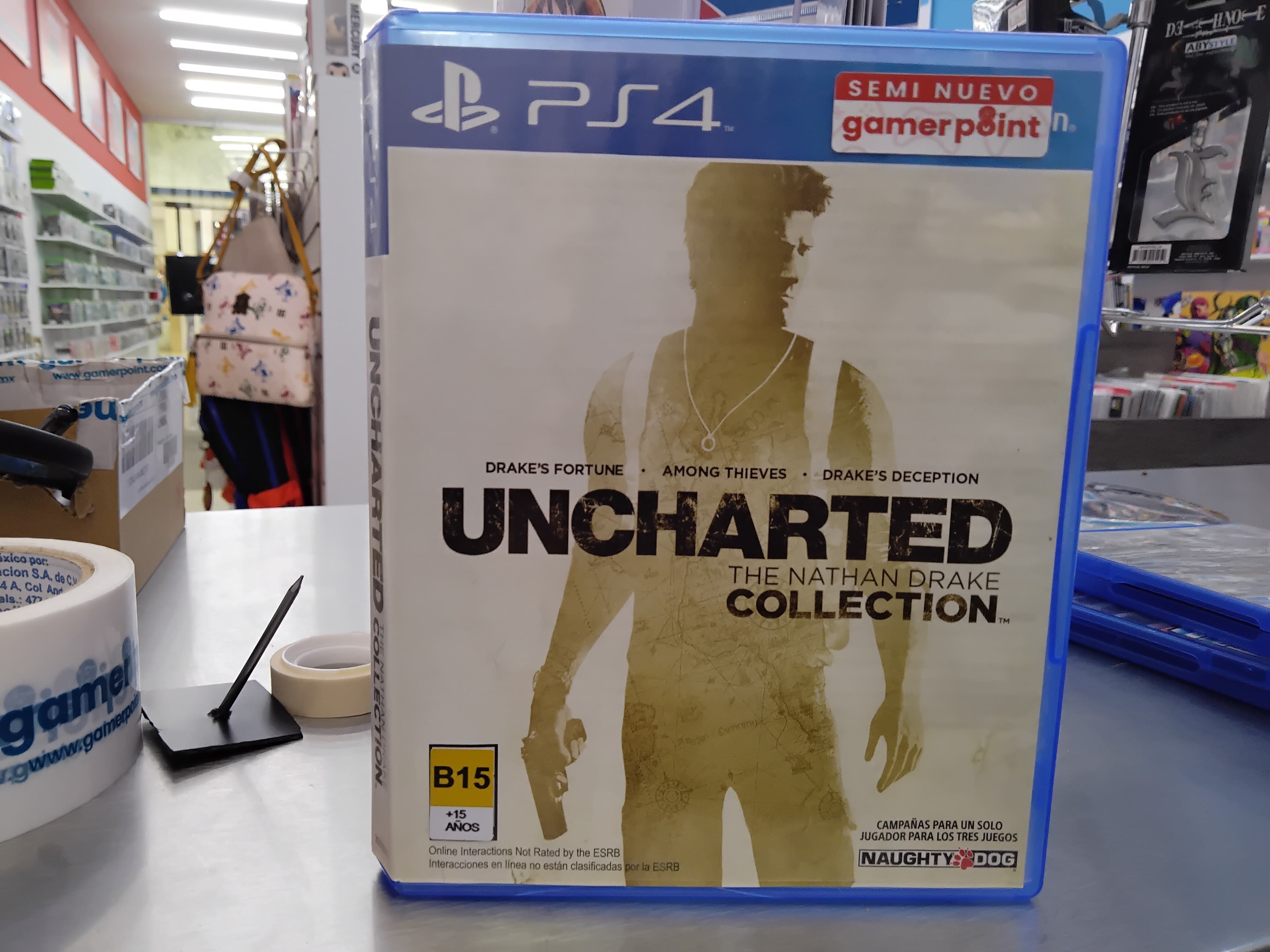 Uncharted Collection Ps4 Usado