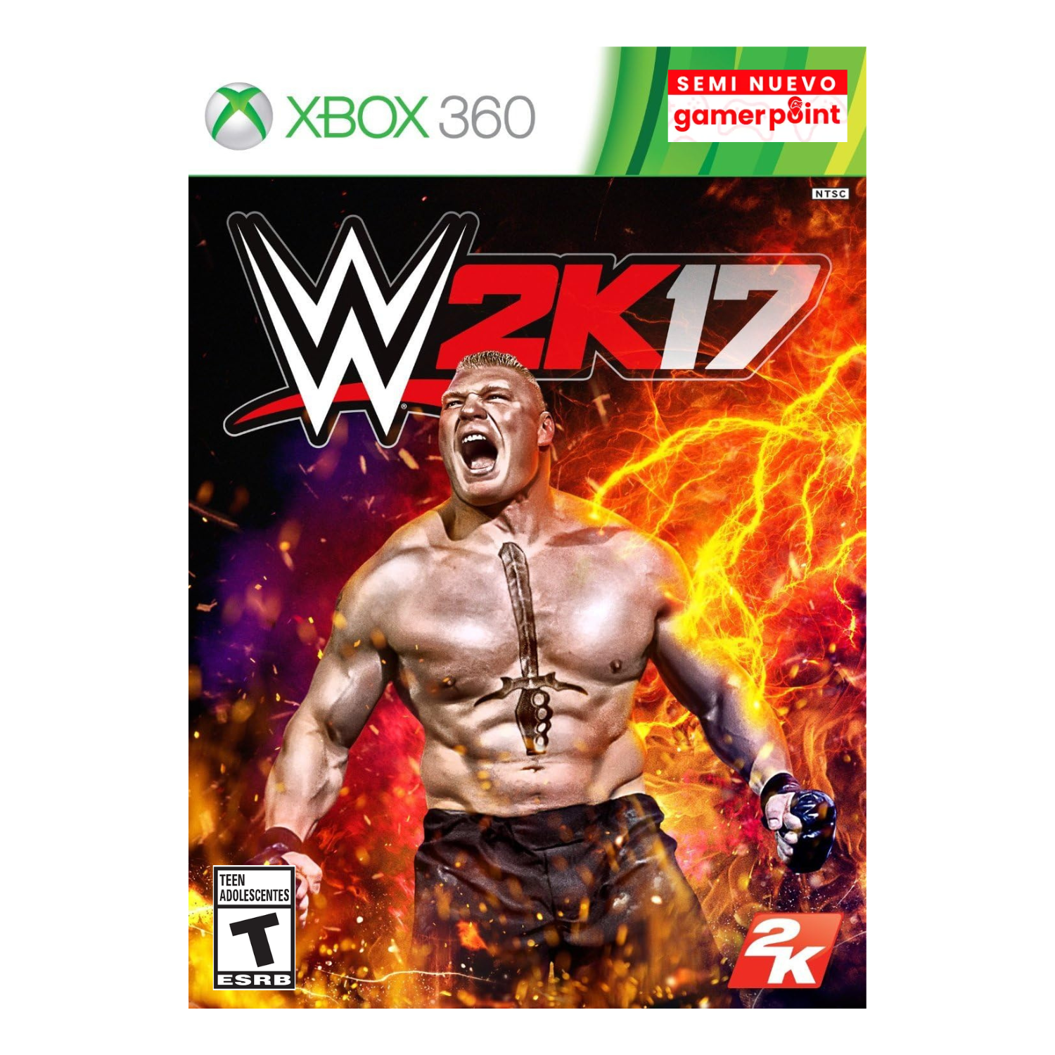 WWE 2K17 Xbox 360 Usado