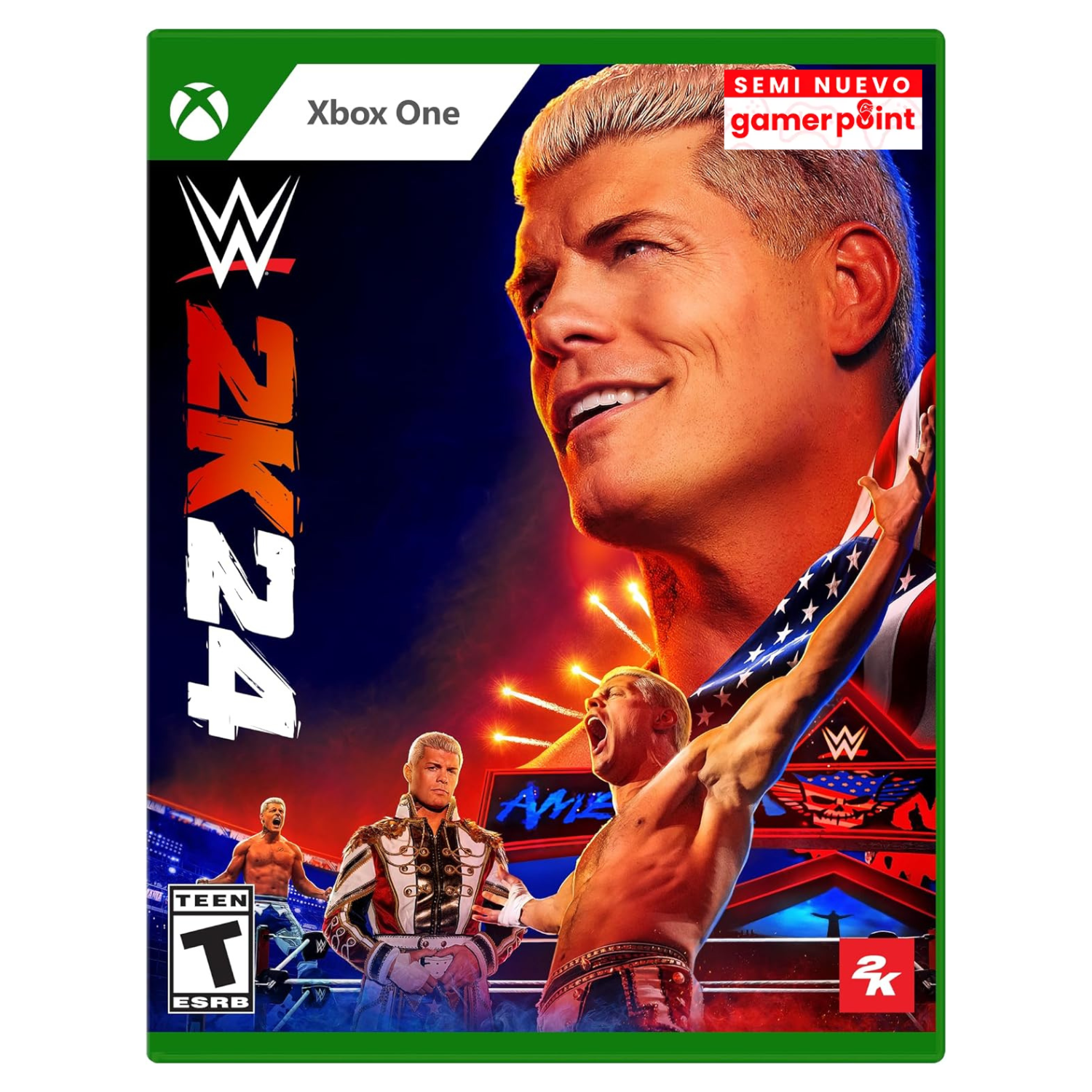 WWE 2K24 Xbox one / Xbox Series X Usado