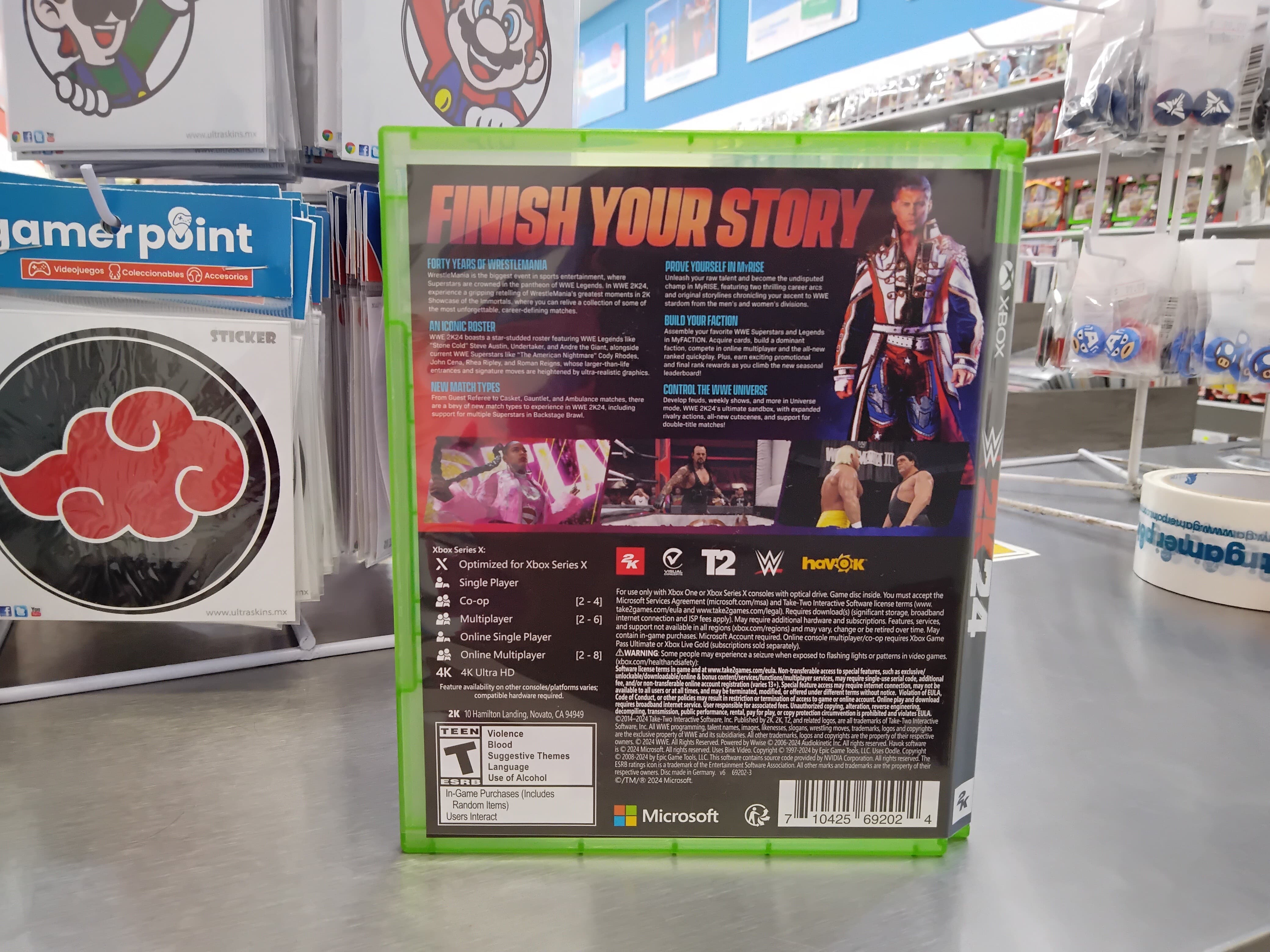 WWE 2K24 Xbox one / Xbox Series X Usado