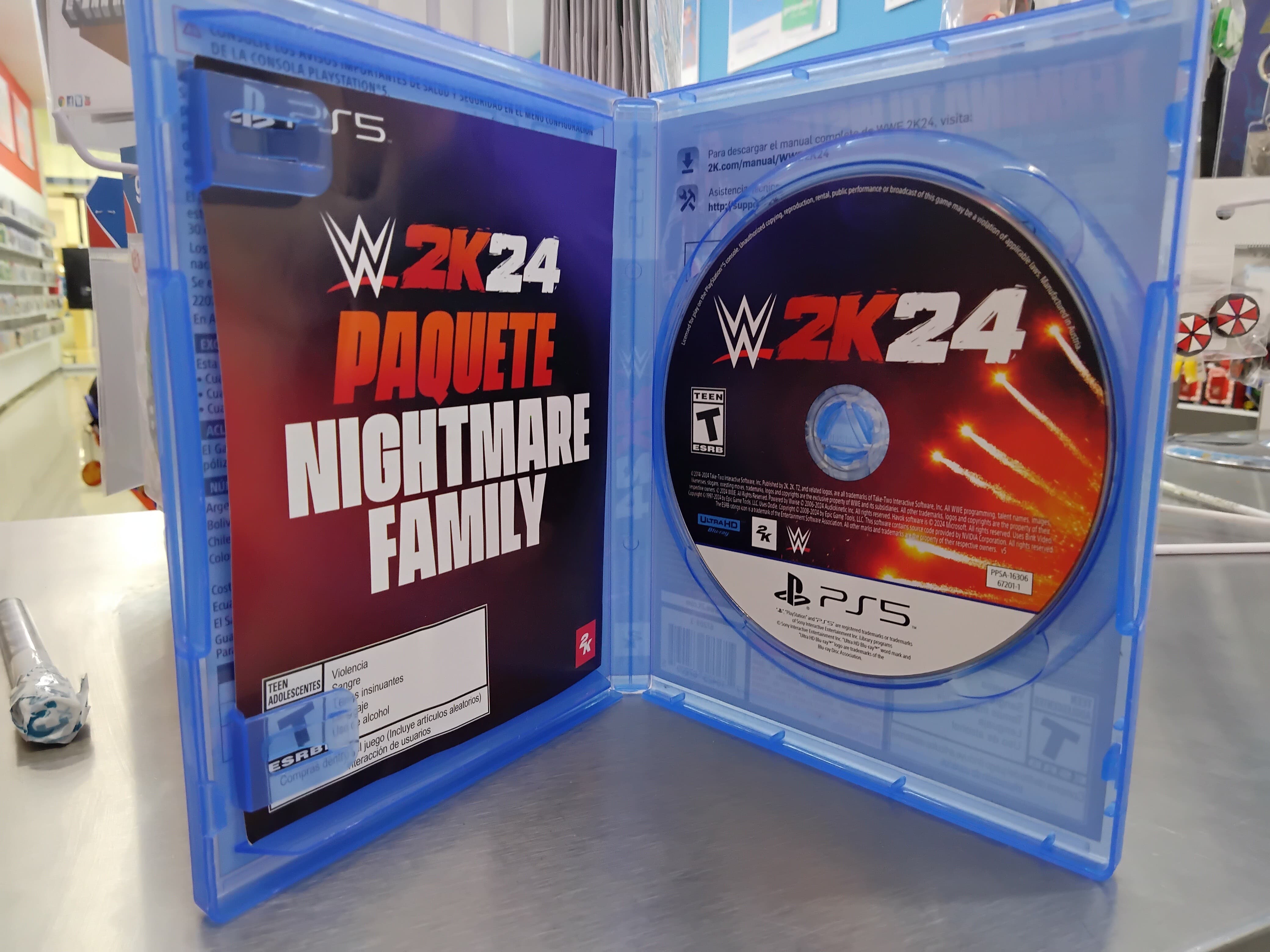 WWE 2K24 Ps5 Usado