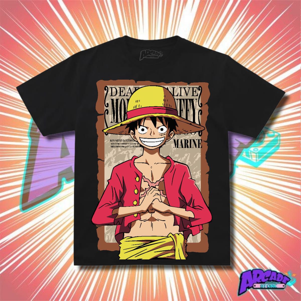 Playera - Arcade - One Piece 03