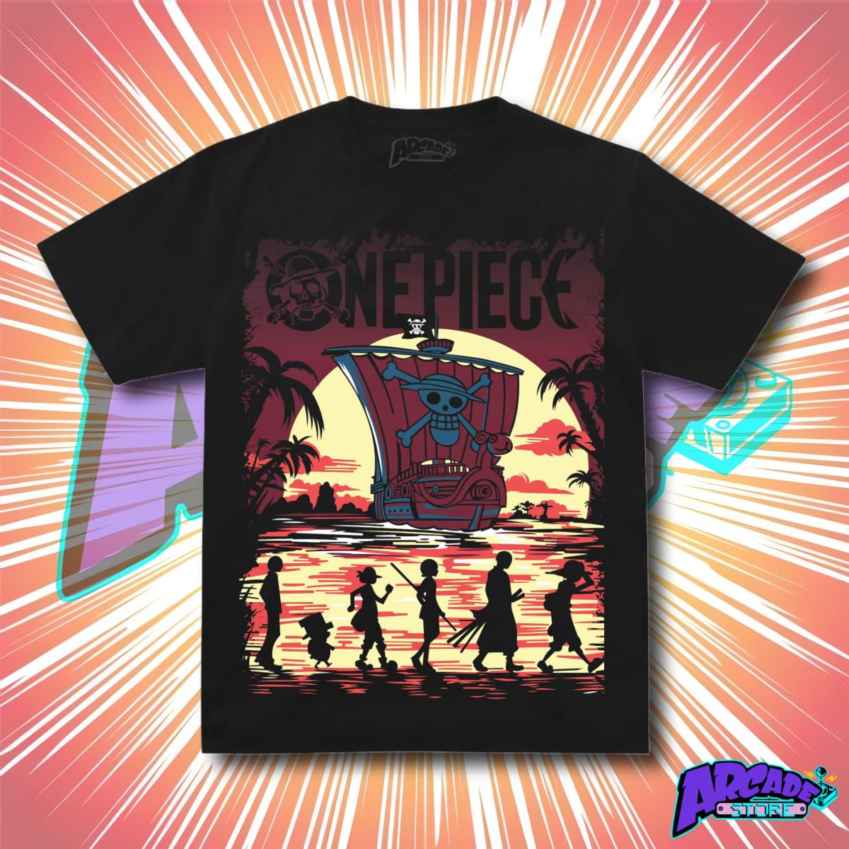 Playera - Arcade - One Piece 04