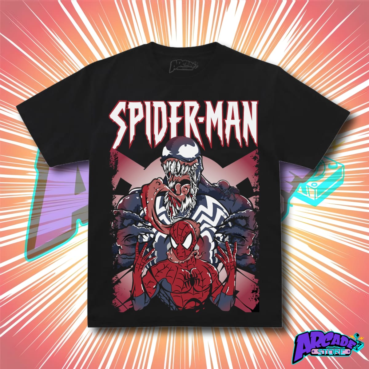 Playera - Arcade - Spider-Man 01