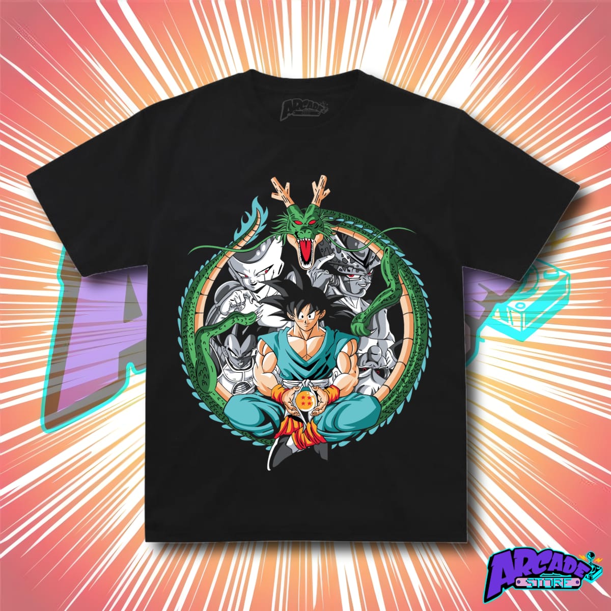 Playera - Arcade - Dragon Ball Z 03