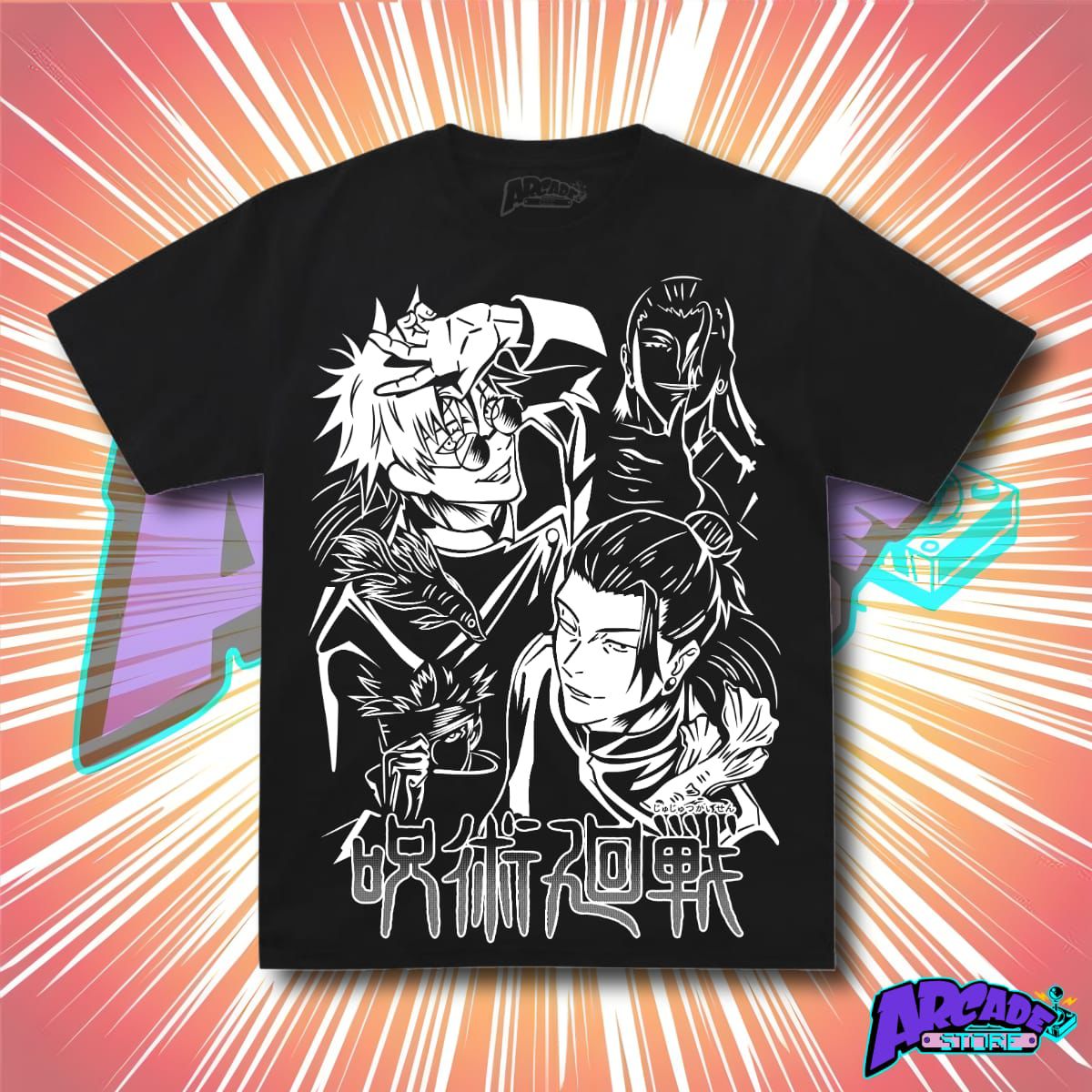 Playera - Arcade - Jujutsu Kaisen 05