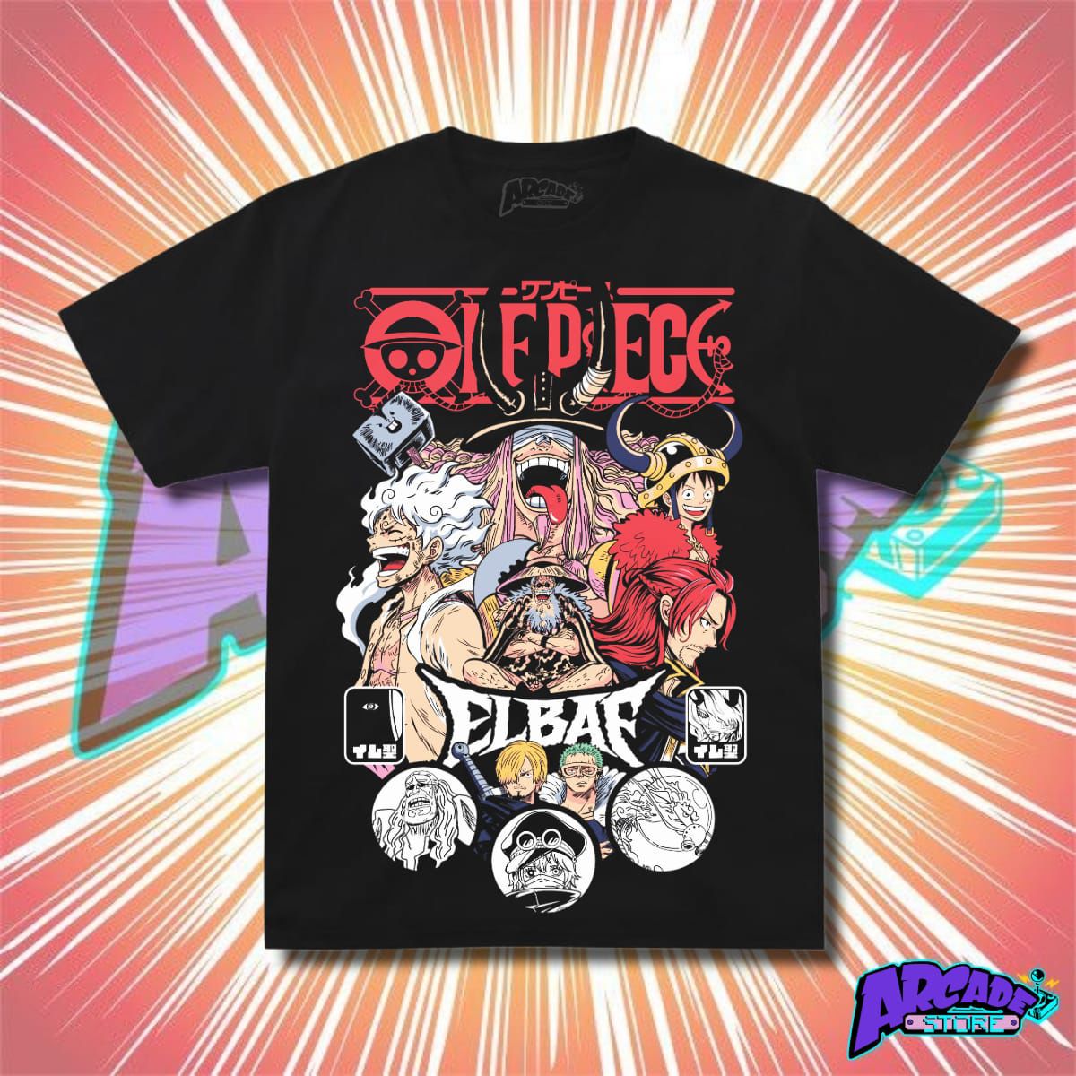 Playera - Arcade - One Piece 05