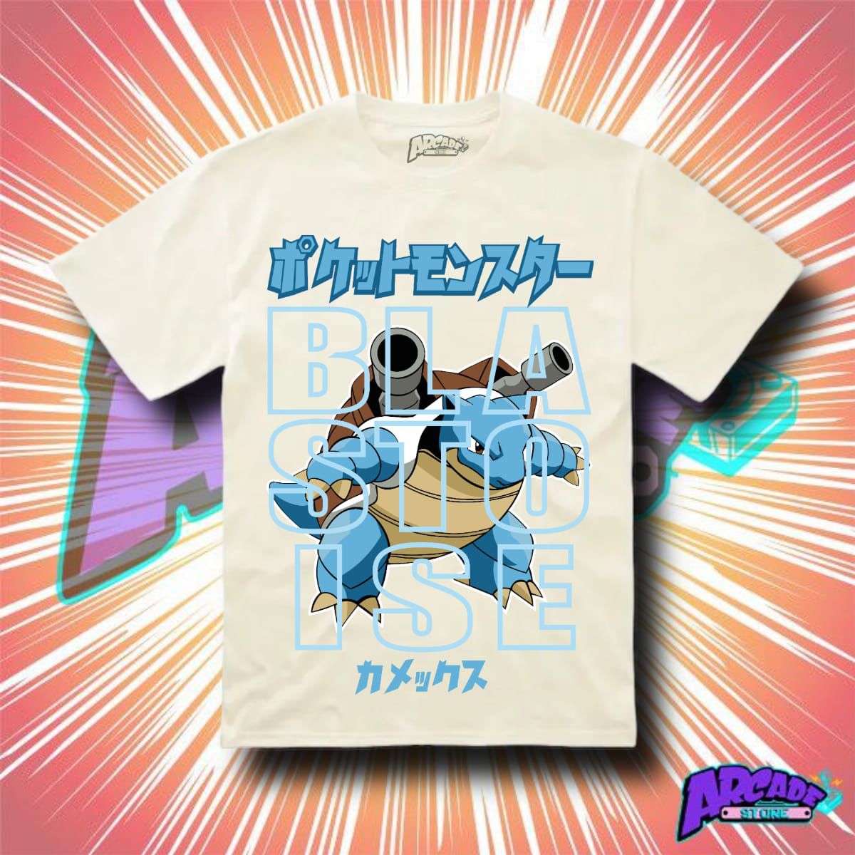 Playera - Arcade - Pokémon 04