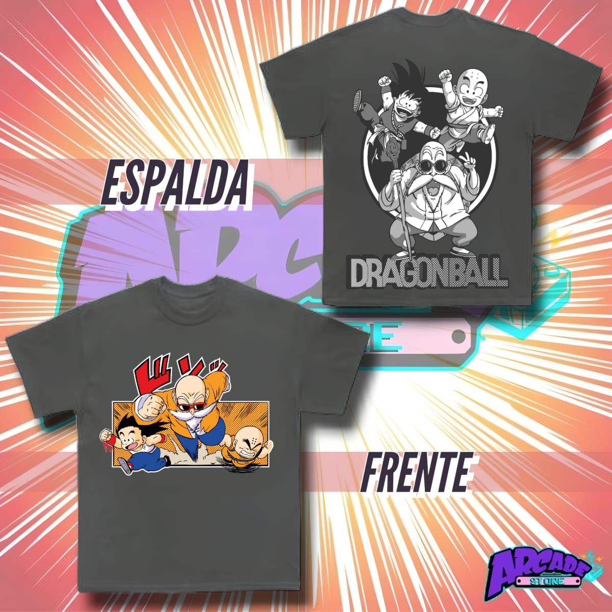 Playera - Arcade - Dragon Ball 03