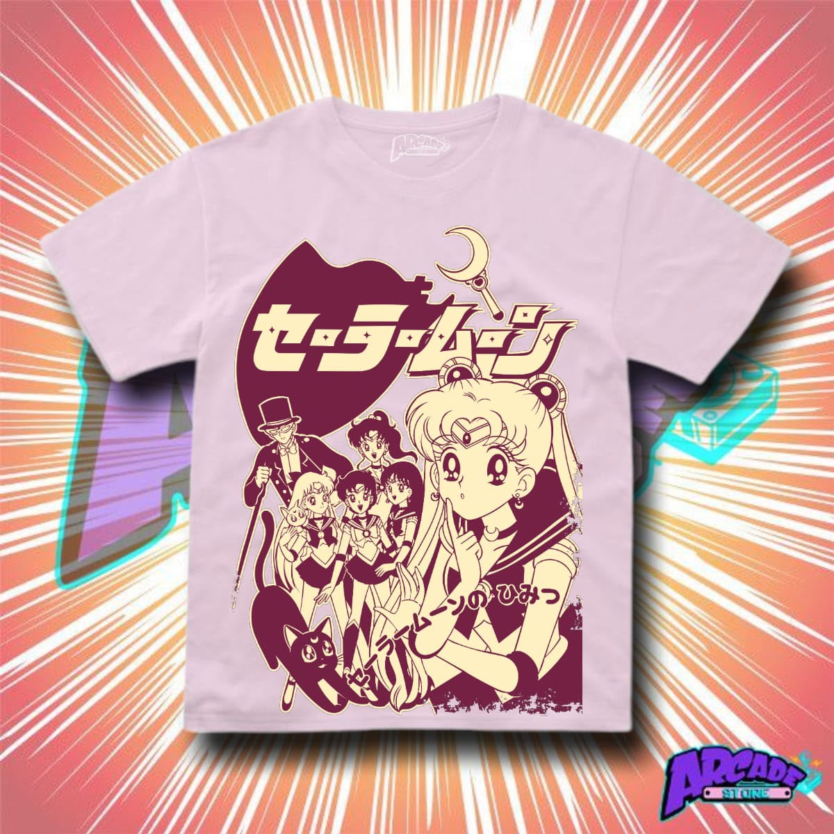 Playera - Arcade - Sailor Moon 01