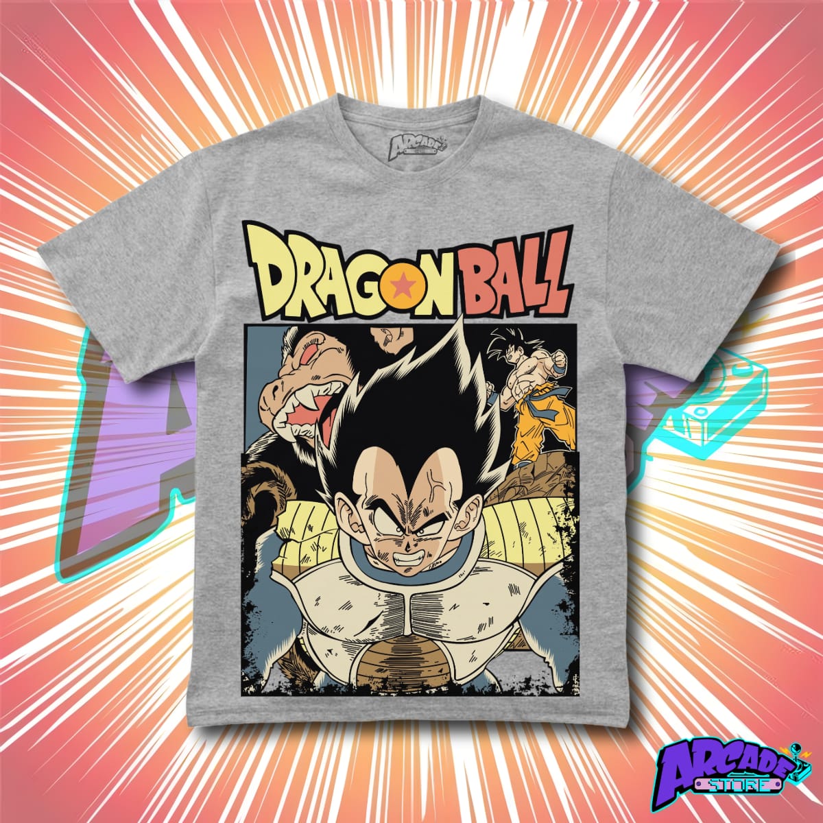 Playera - Arcade - Dragon Ball 04
