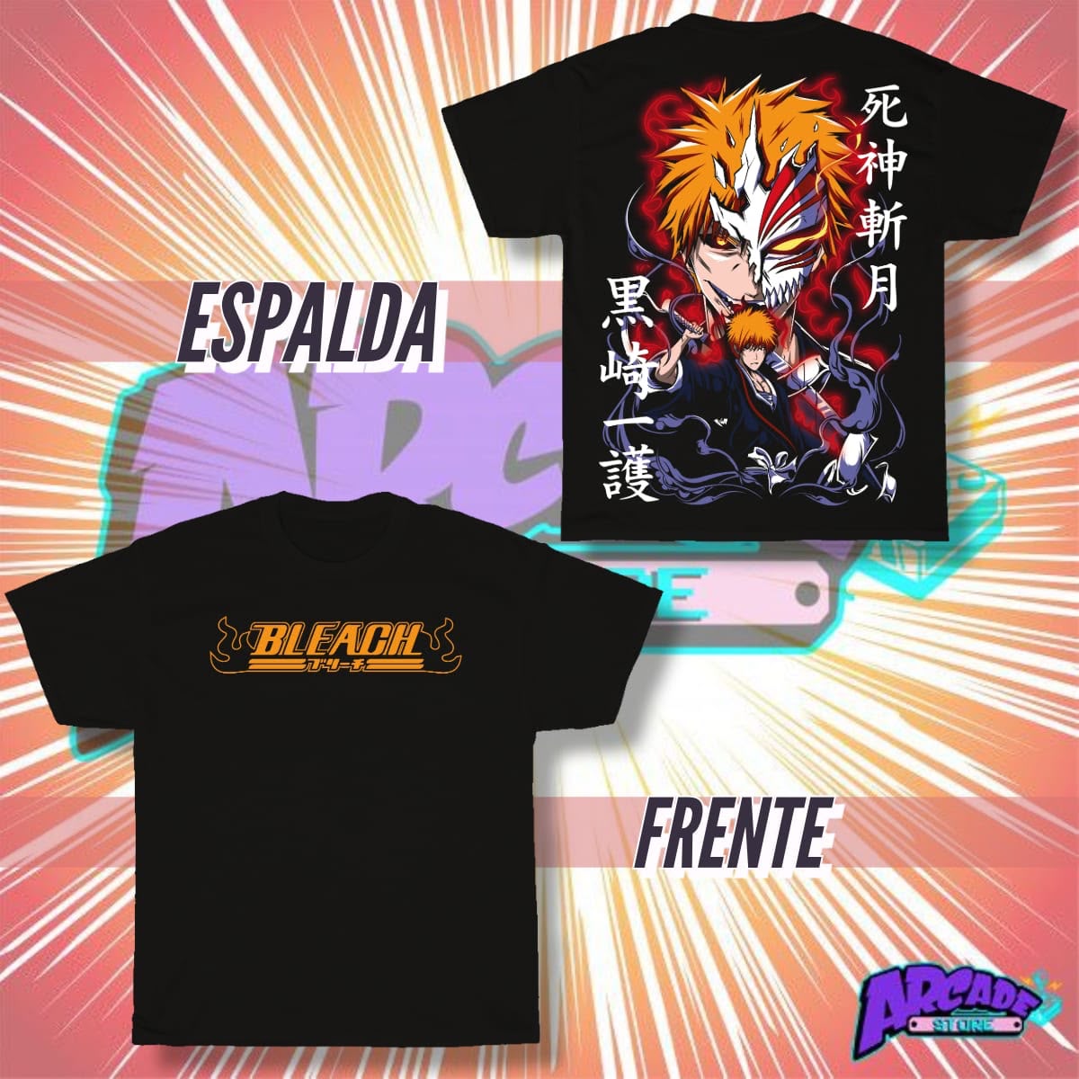 Playera - Arcade - Bleach 01