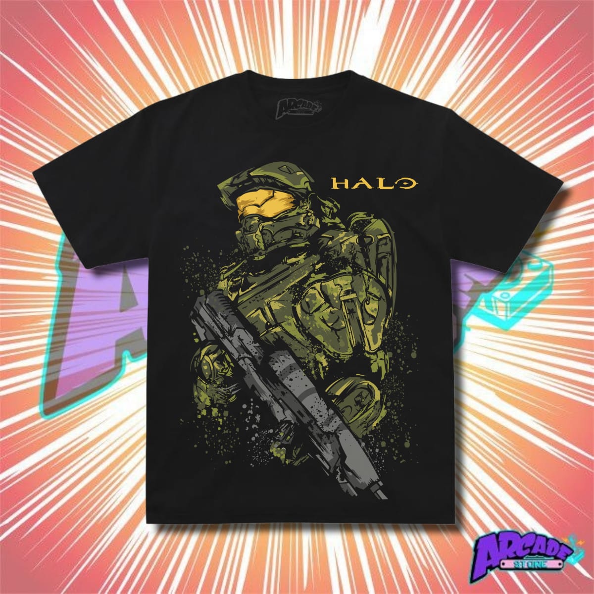 Playera - Arcade - Halo 01