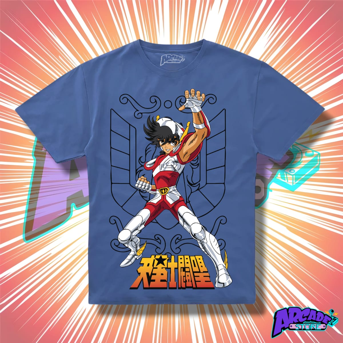 Playera - Arcade - Los Caballeros Del Zodiaco 03