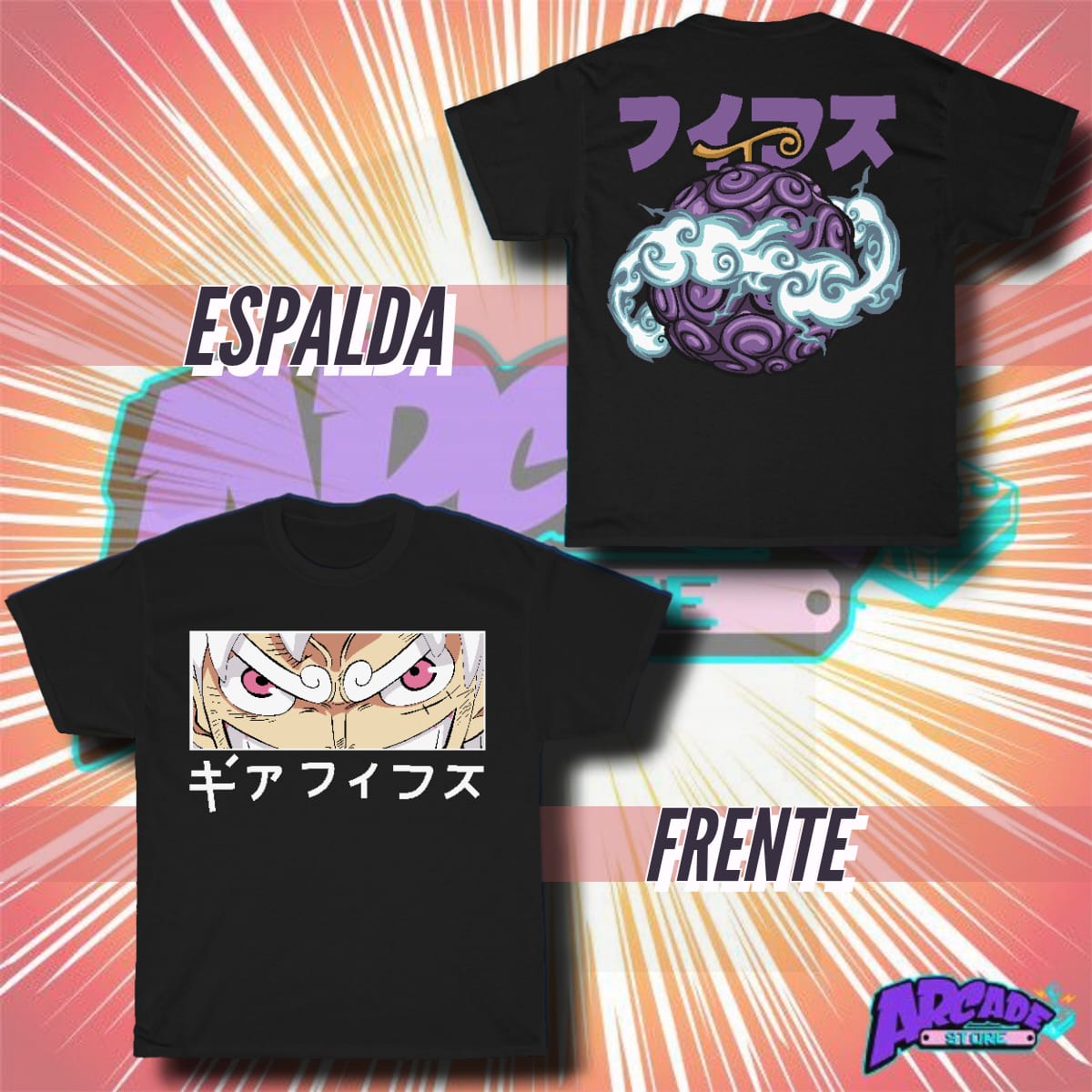 Playera - Arcade - One Piece 06