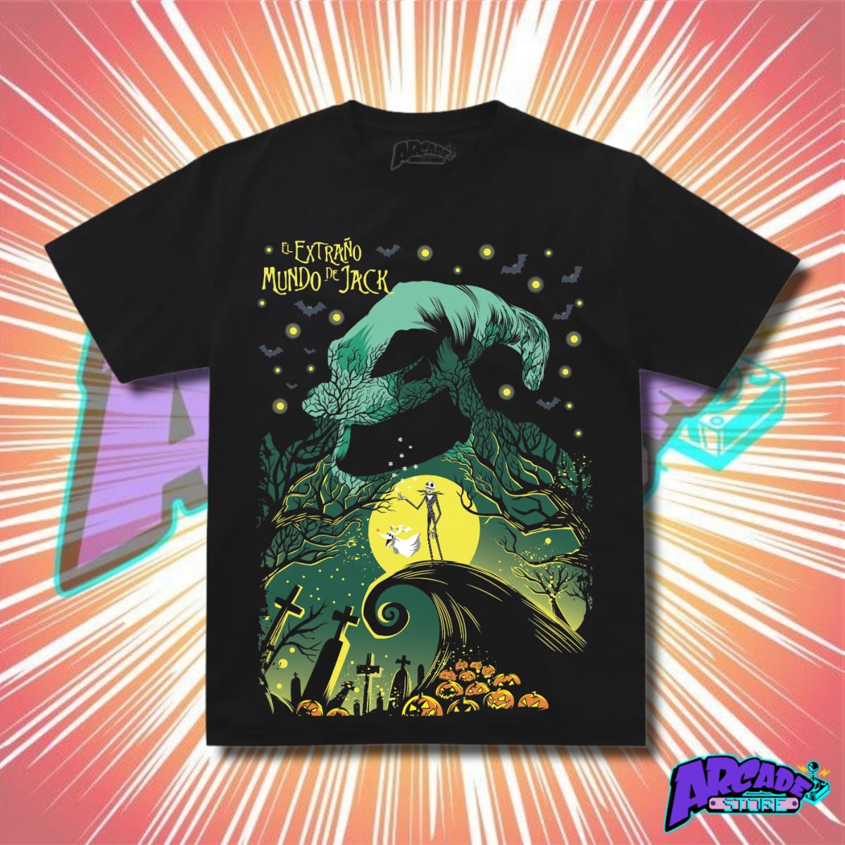 Playera - Arcade - El Extraño Mundo De Jack 01