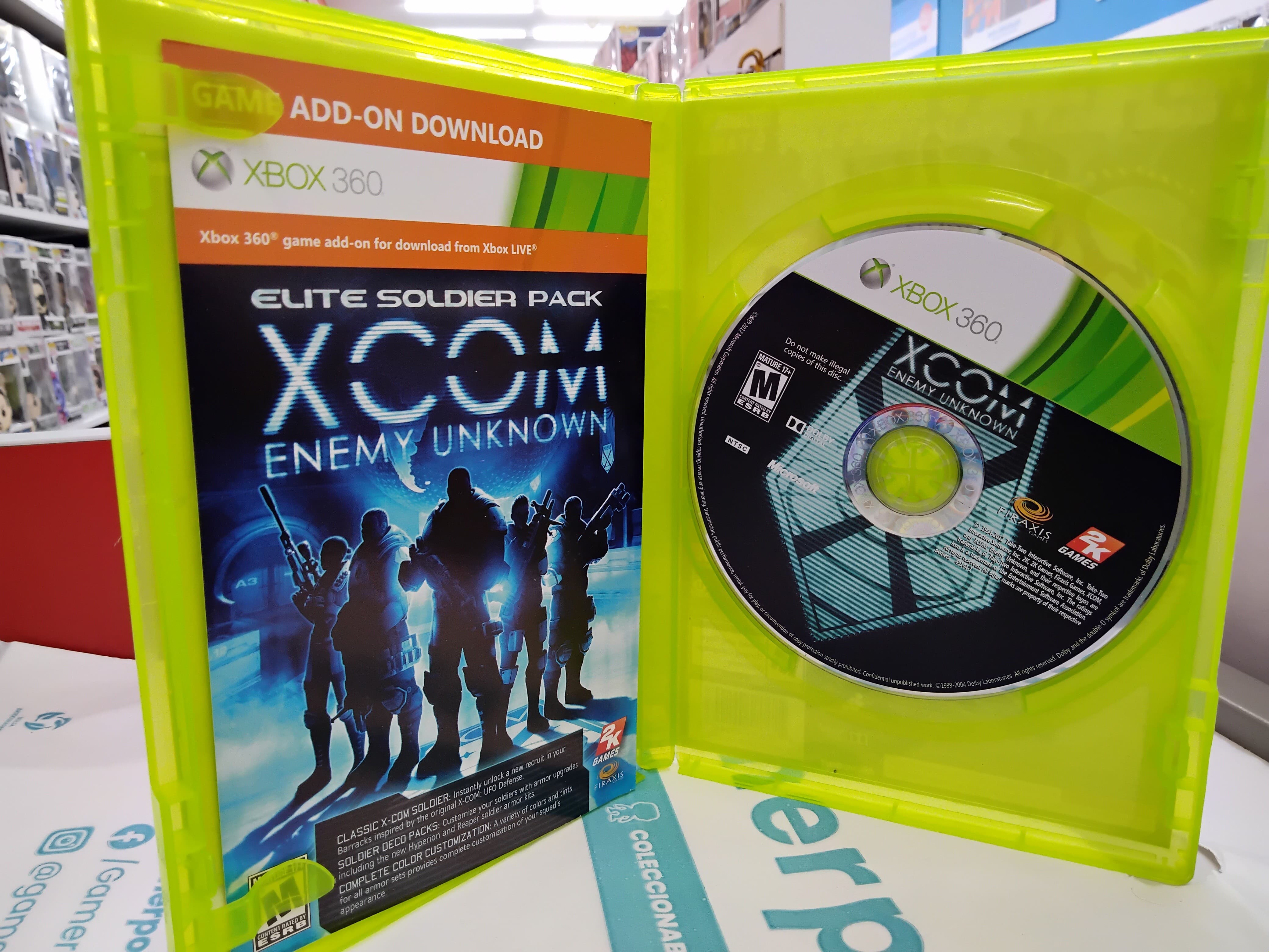 Xcom Enemy Unknown Xbox 360 Usado