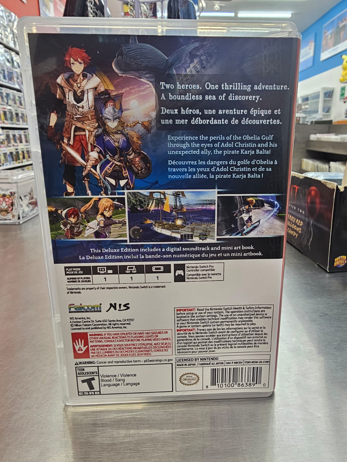 YS X: Nordics Nintendo Switch Usado