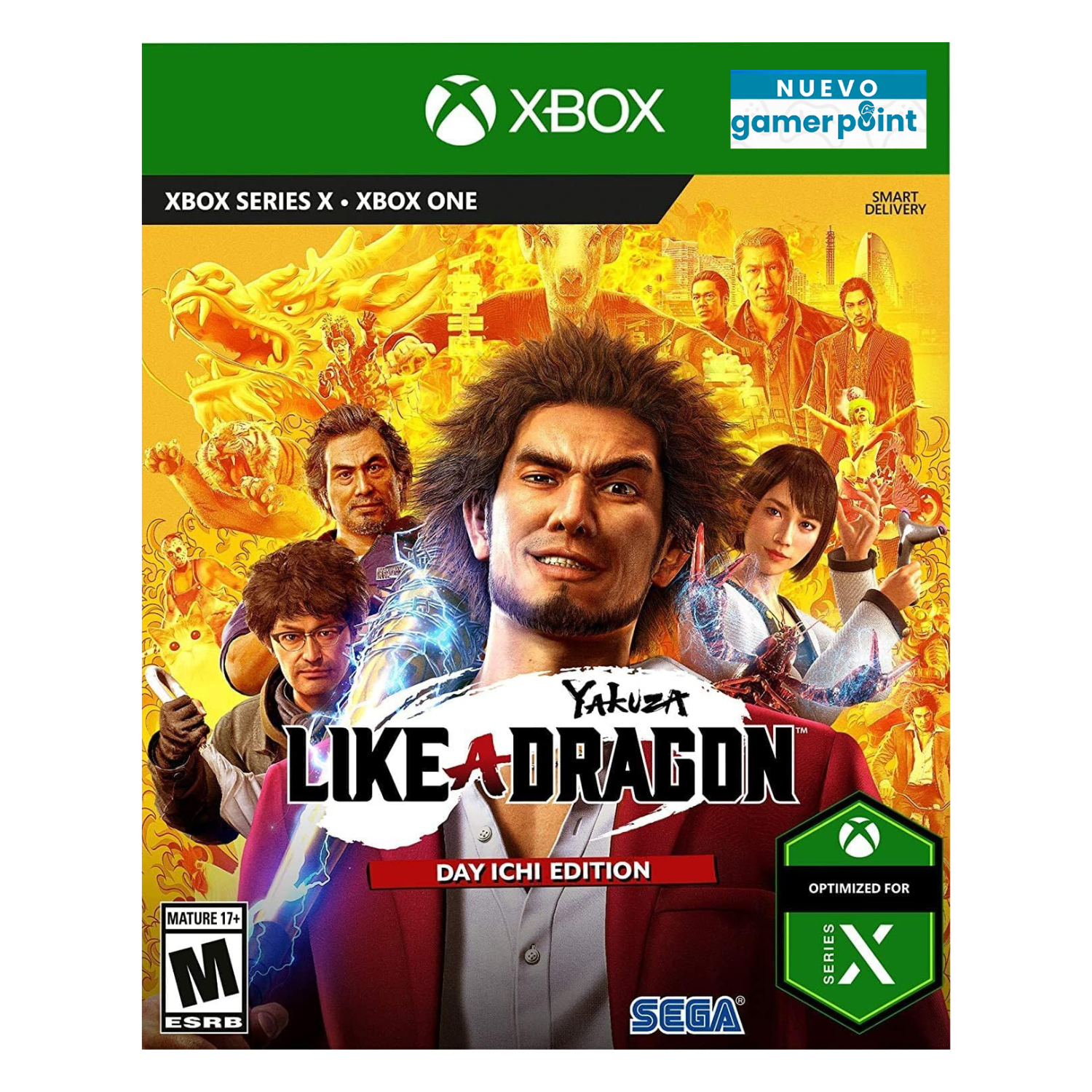 Yakuza Like a Dragon Dai Ichi Steelbook Edition Xbox one