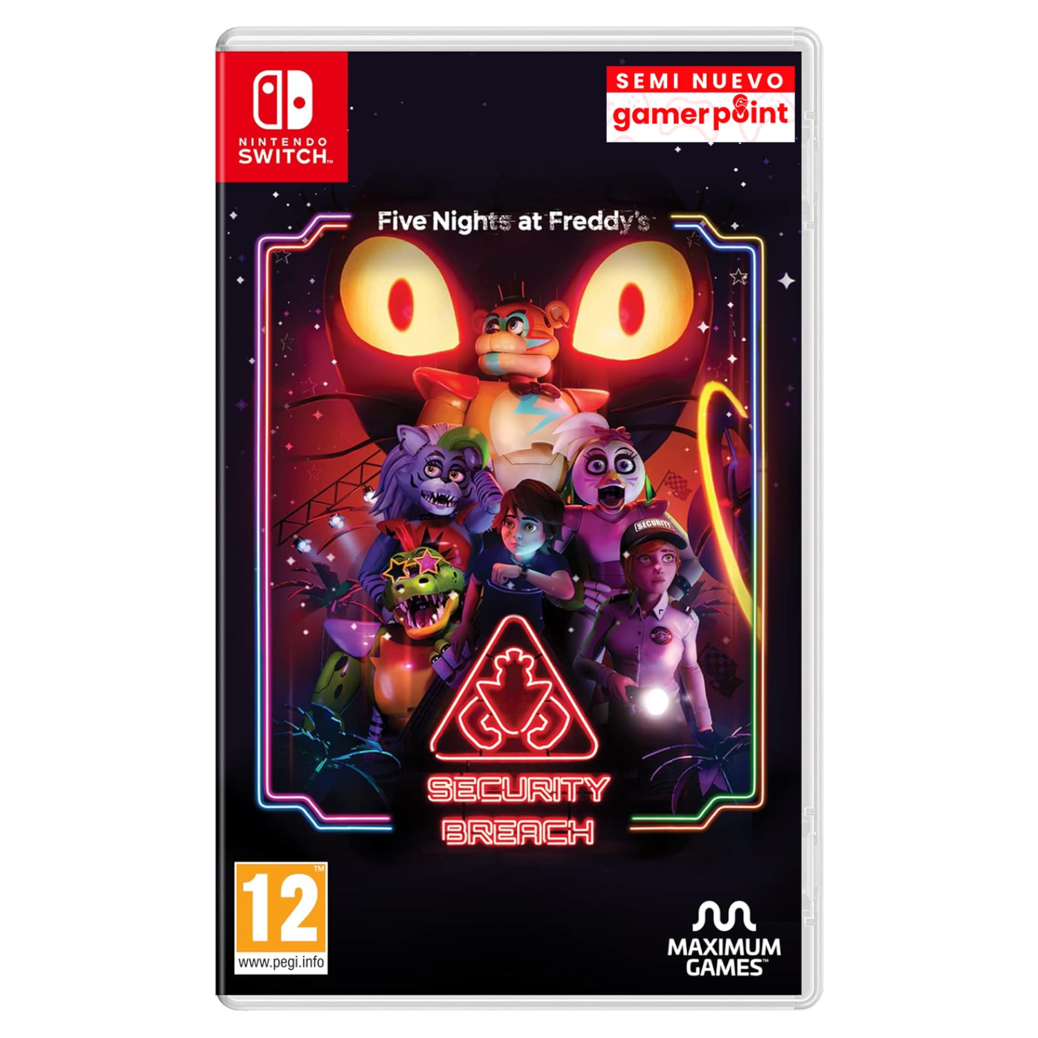 Five Nights at Freddy's Security Breach Eur Switch Usado
