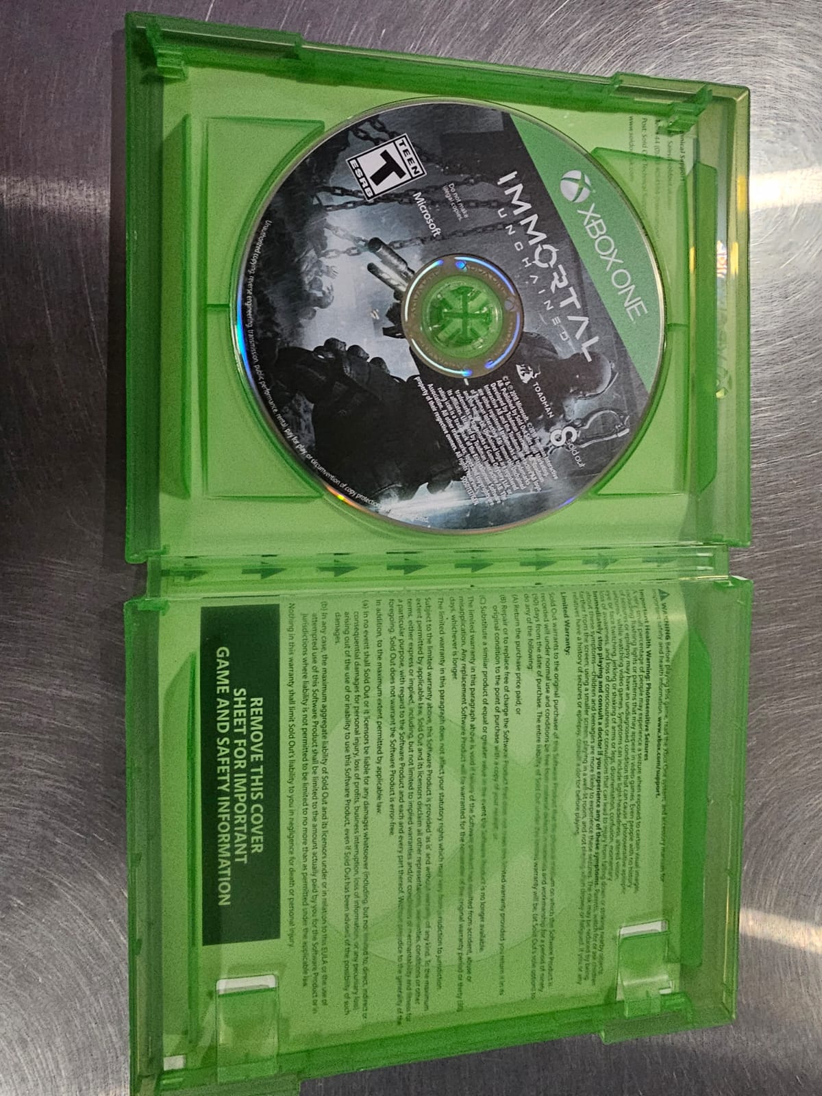 Immortal Unchained Xbox one Usado