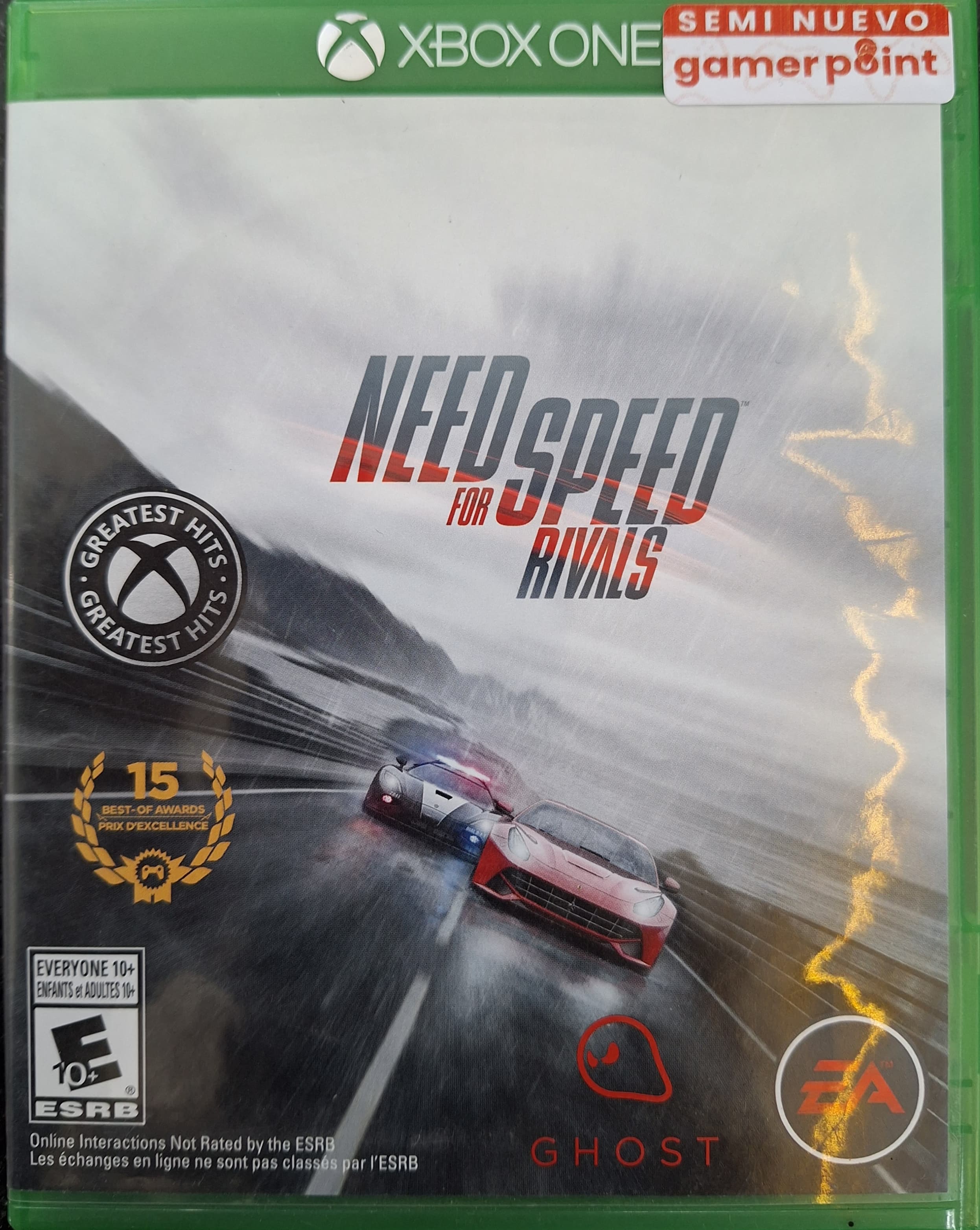 Need for Speed Rivals Xbox one Usado