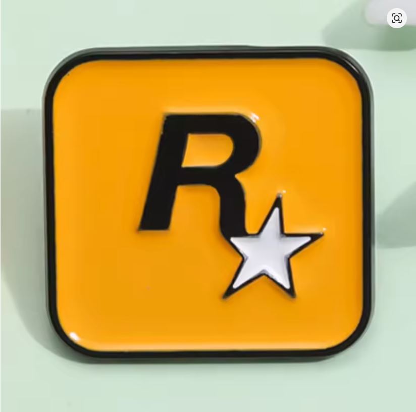 Pin Esmaltado - Rockstar Games Logo