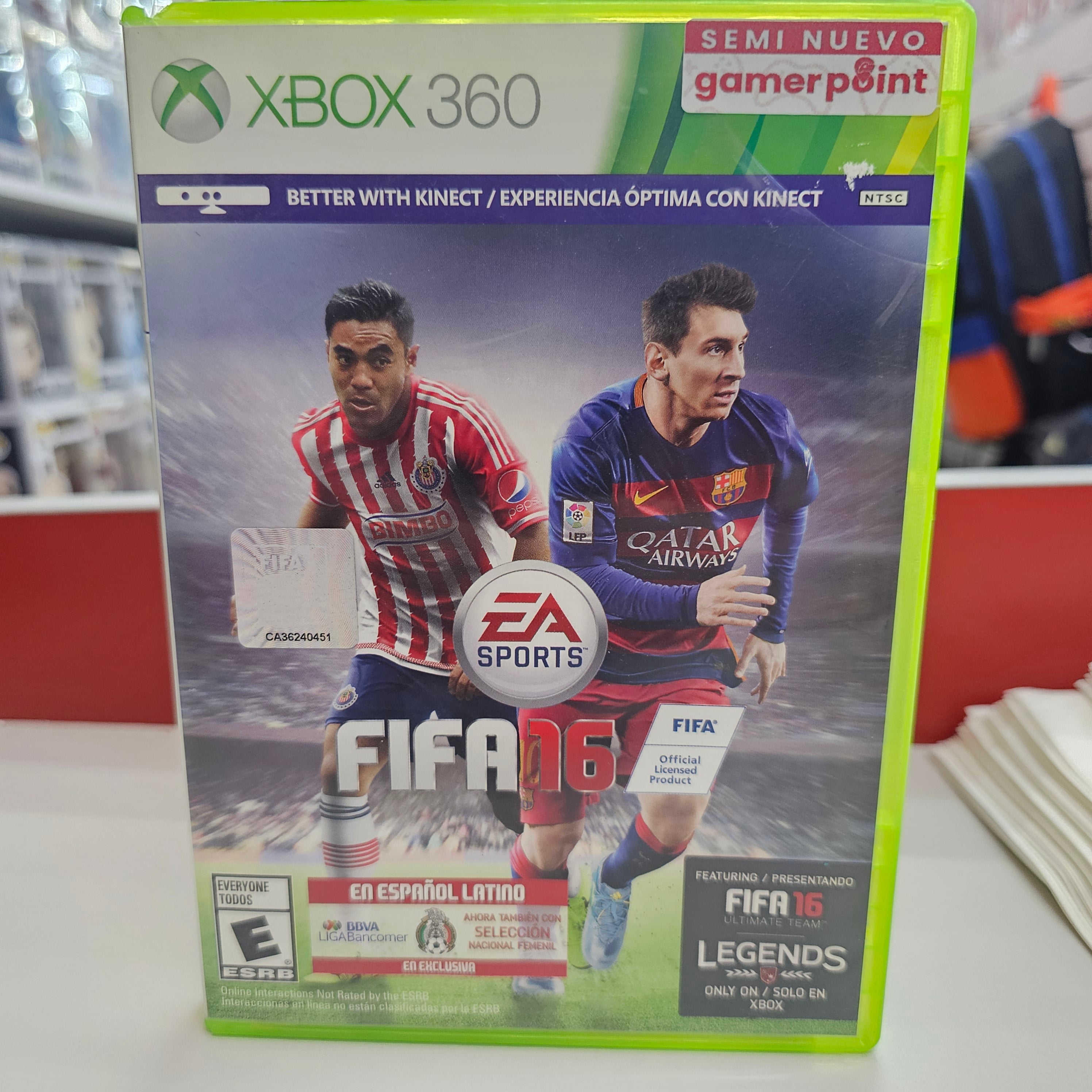 Fifa 16 Xbox 360 Usado