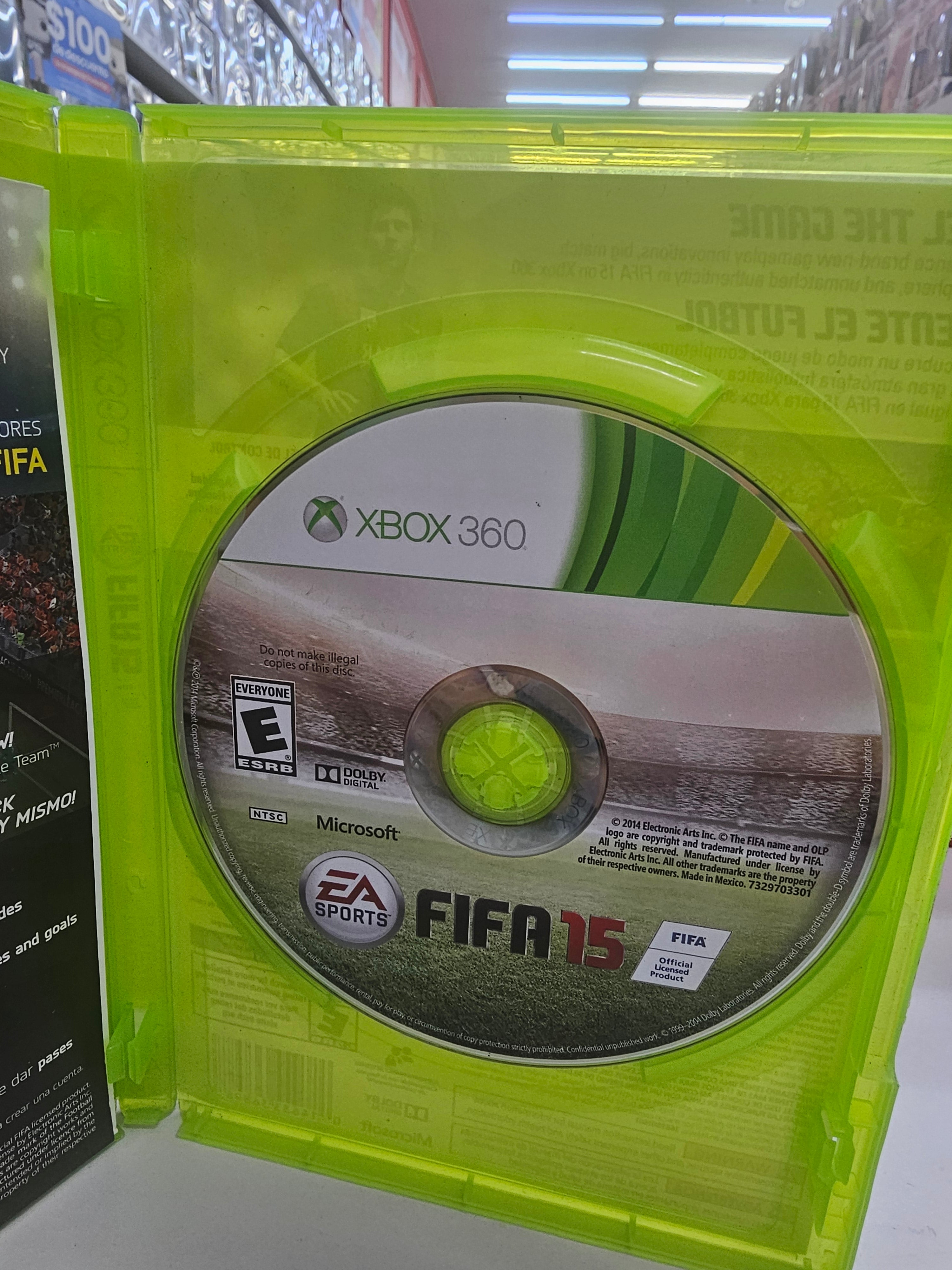 Fifa 15 Xbox 360  Usado