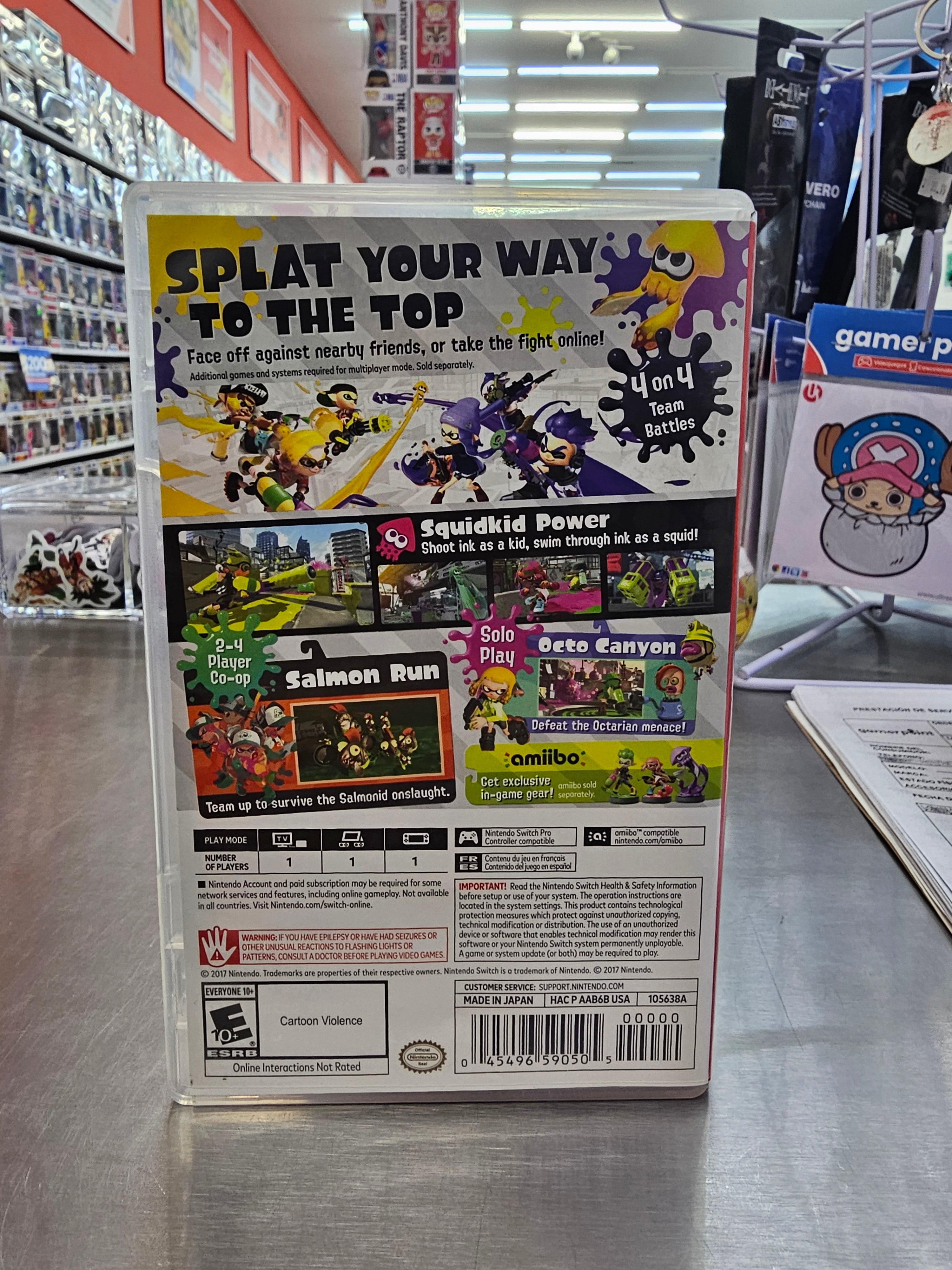 Splatoon 2 Nintendo Switch Usado