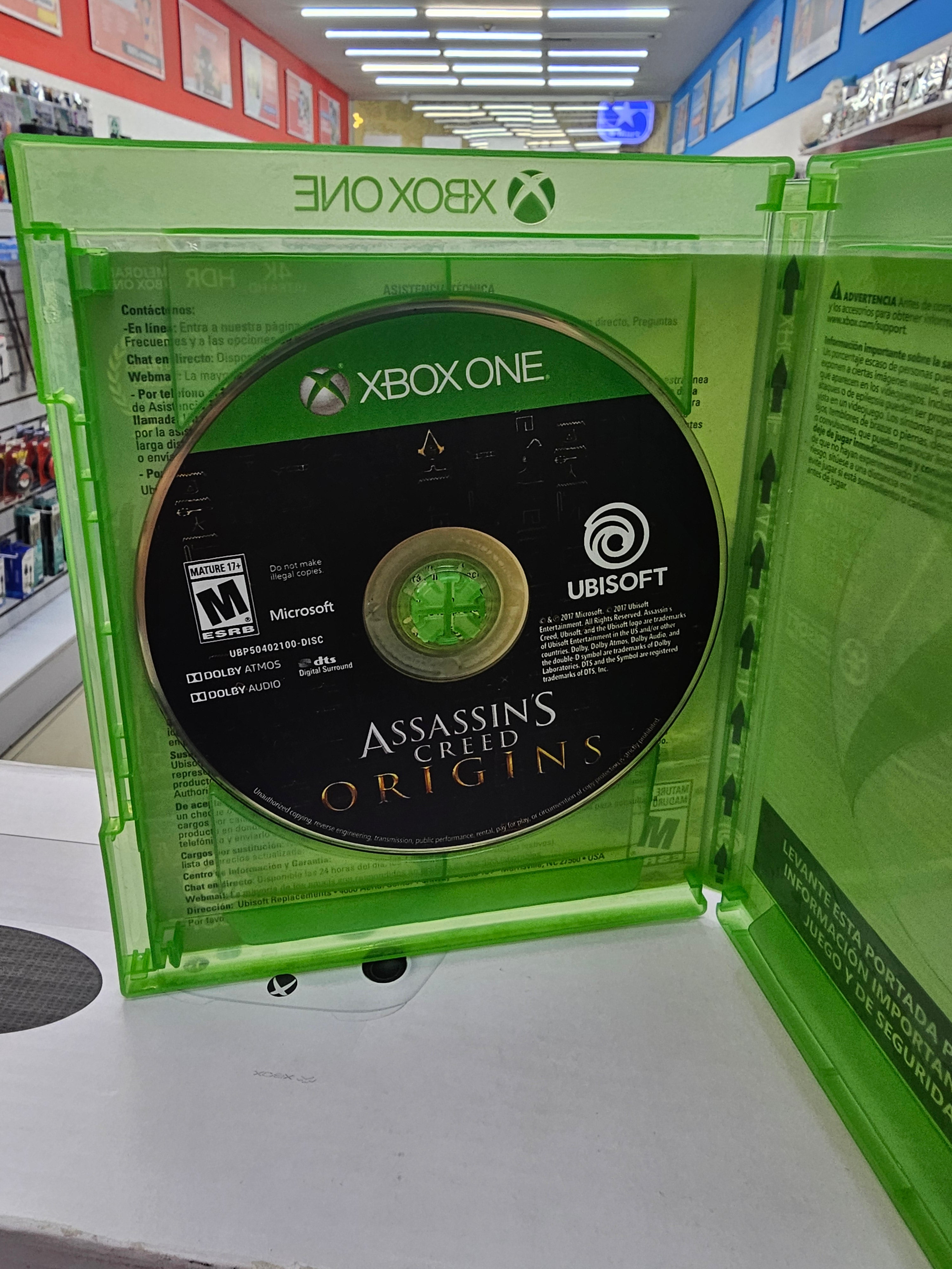 Assassins Creed Origins Xbox One  Usado