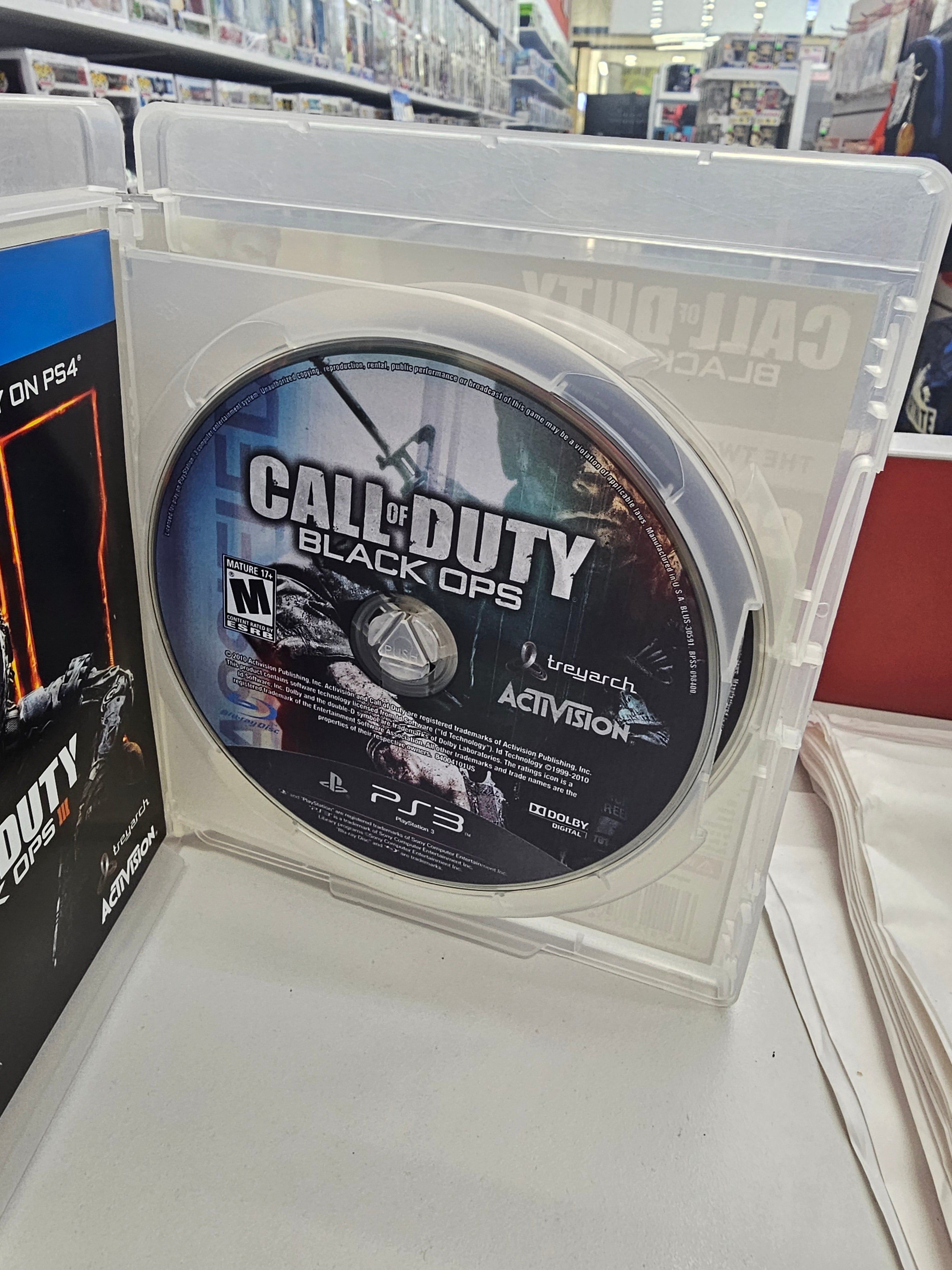 Call of Duty Black Ops Combo Pack PS3 Usado
