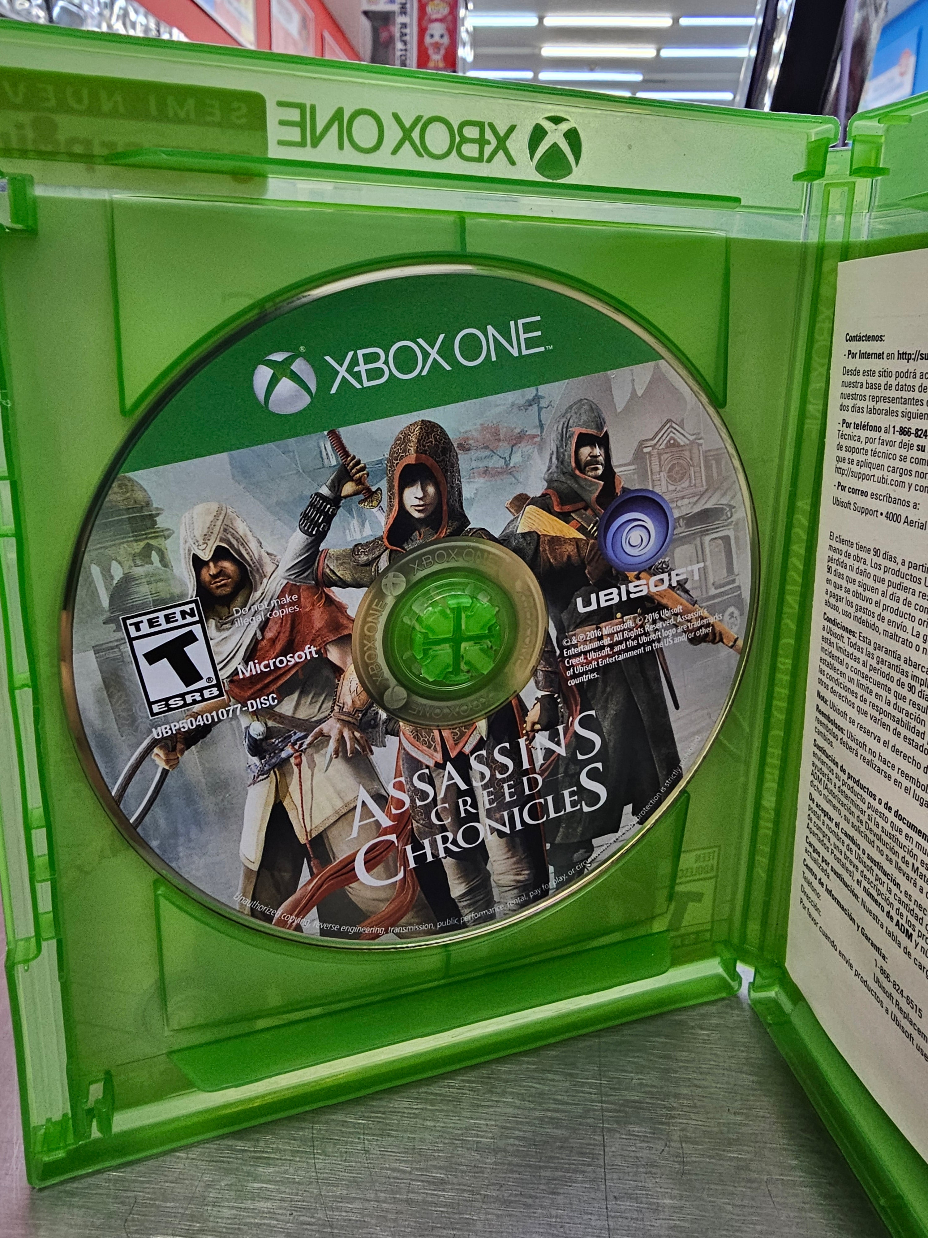 Assassins Creed Chronicles Xbox One  Usado