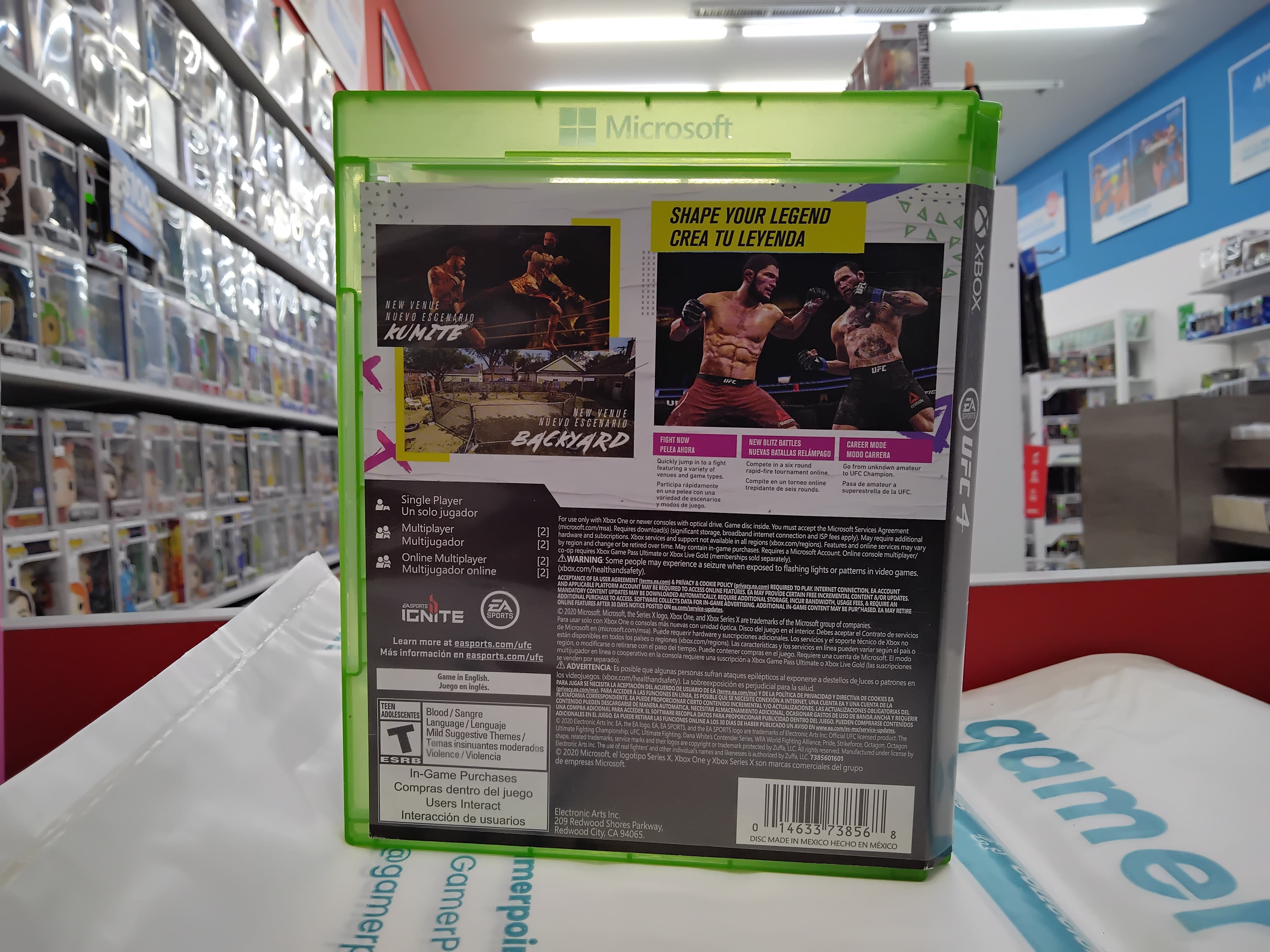 Ufc 4 Xbox One Usado