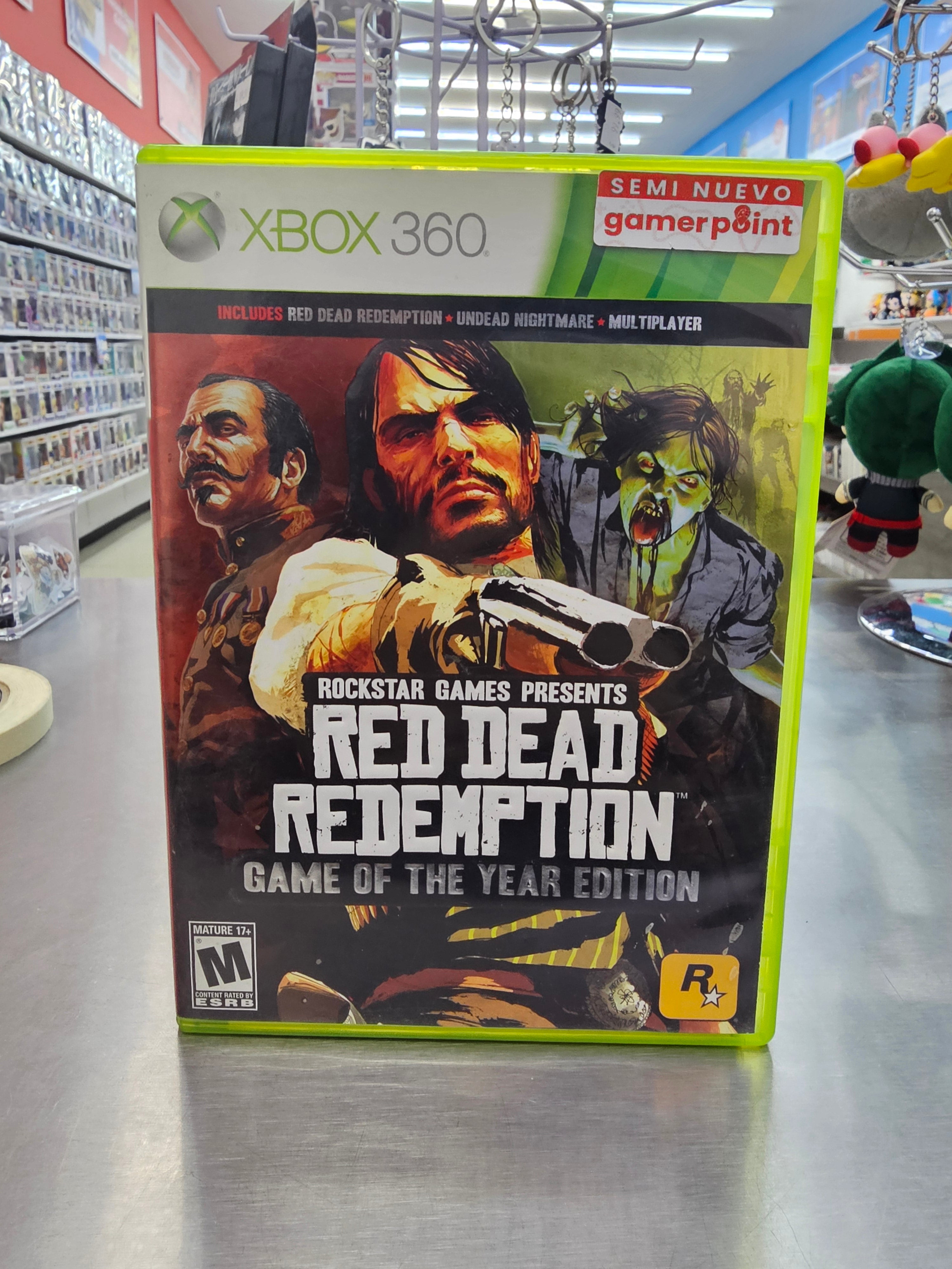 Red Dead Redemption Goty Xbox 360  Usado
