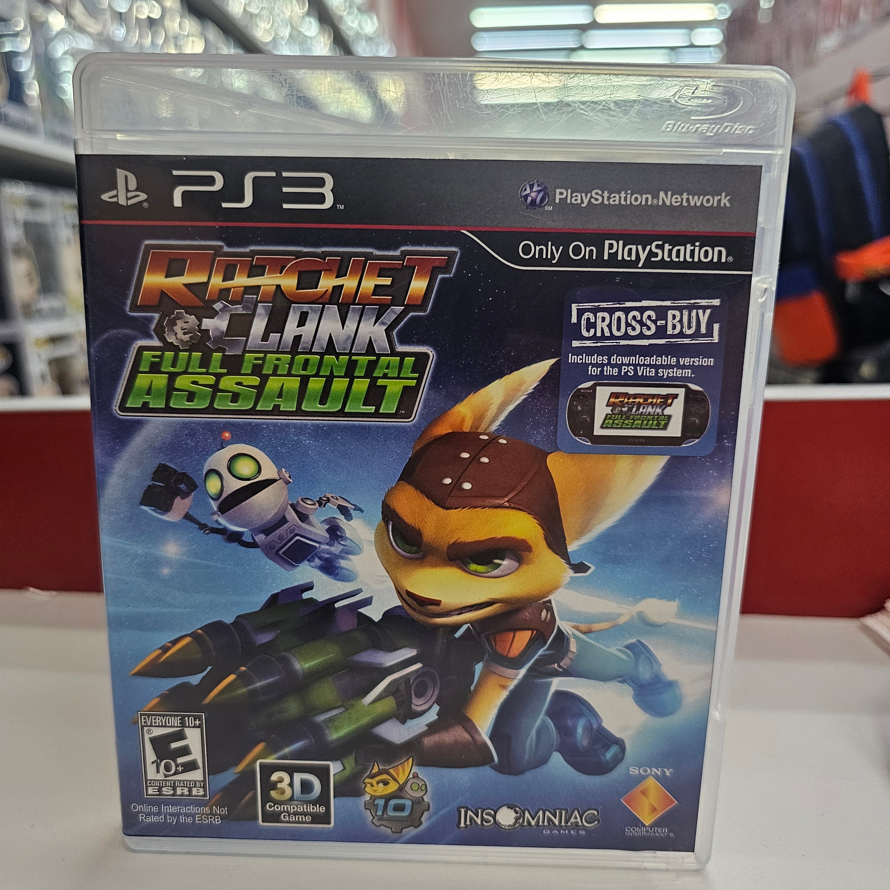 Ratchet & Clank Full Frontal Assault PS3 Usado