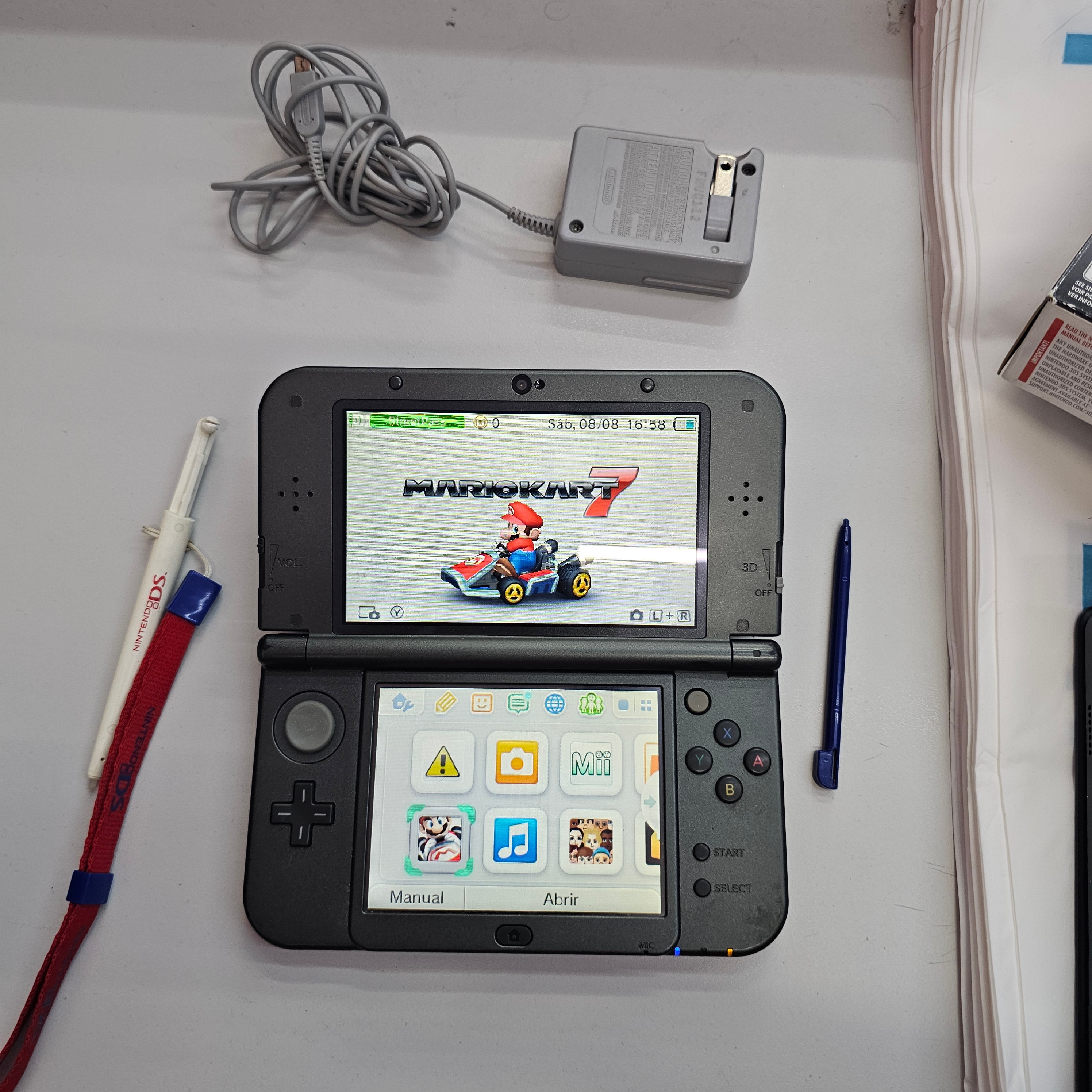 Consola Nintendo New 3DS XL Gris Usada