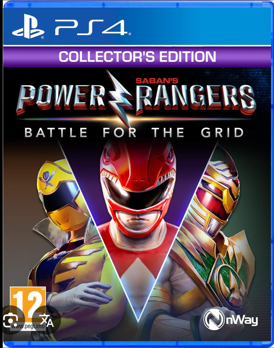 Power Rangers Battle Of The Grid Collectors Edition Ps4 Usado