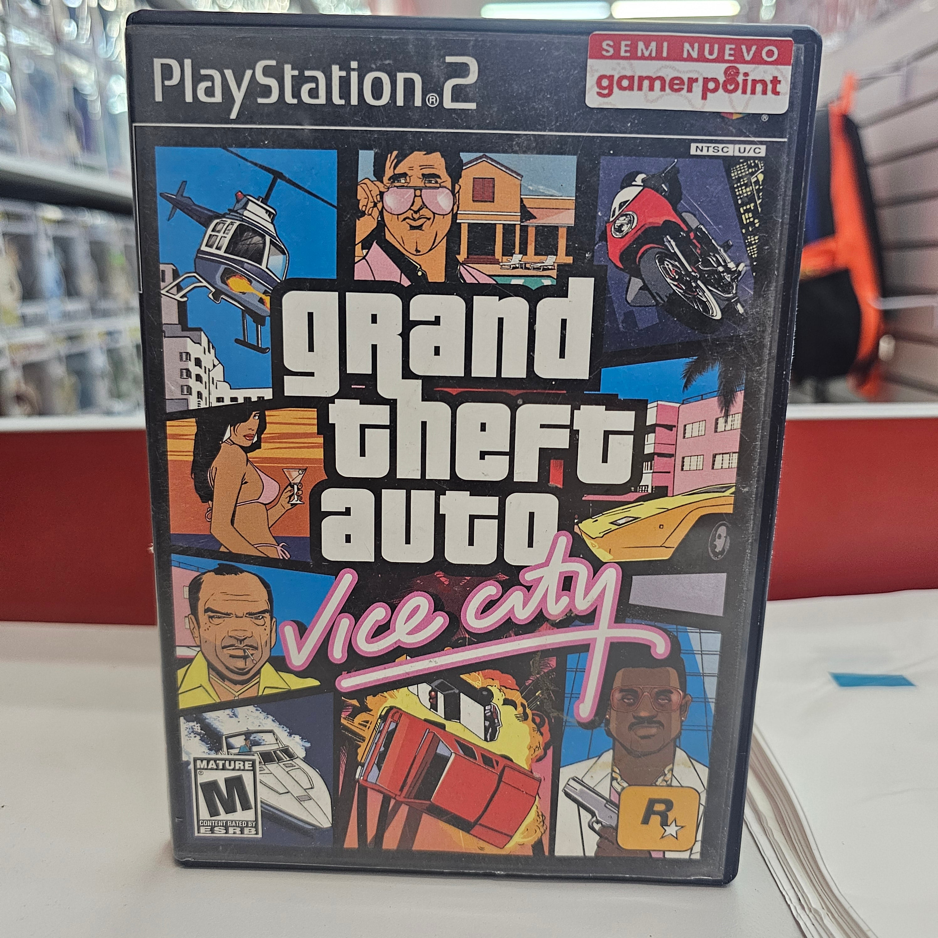 Grand Theft Auto Vice City PS2 Usado