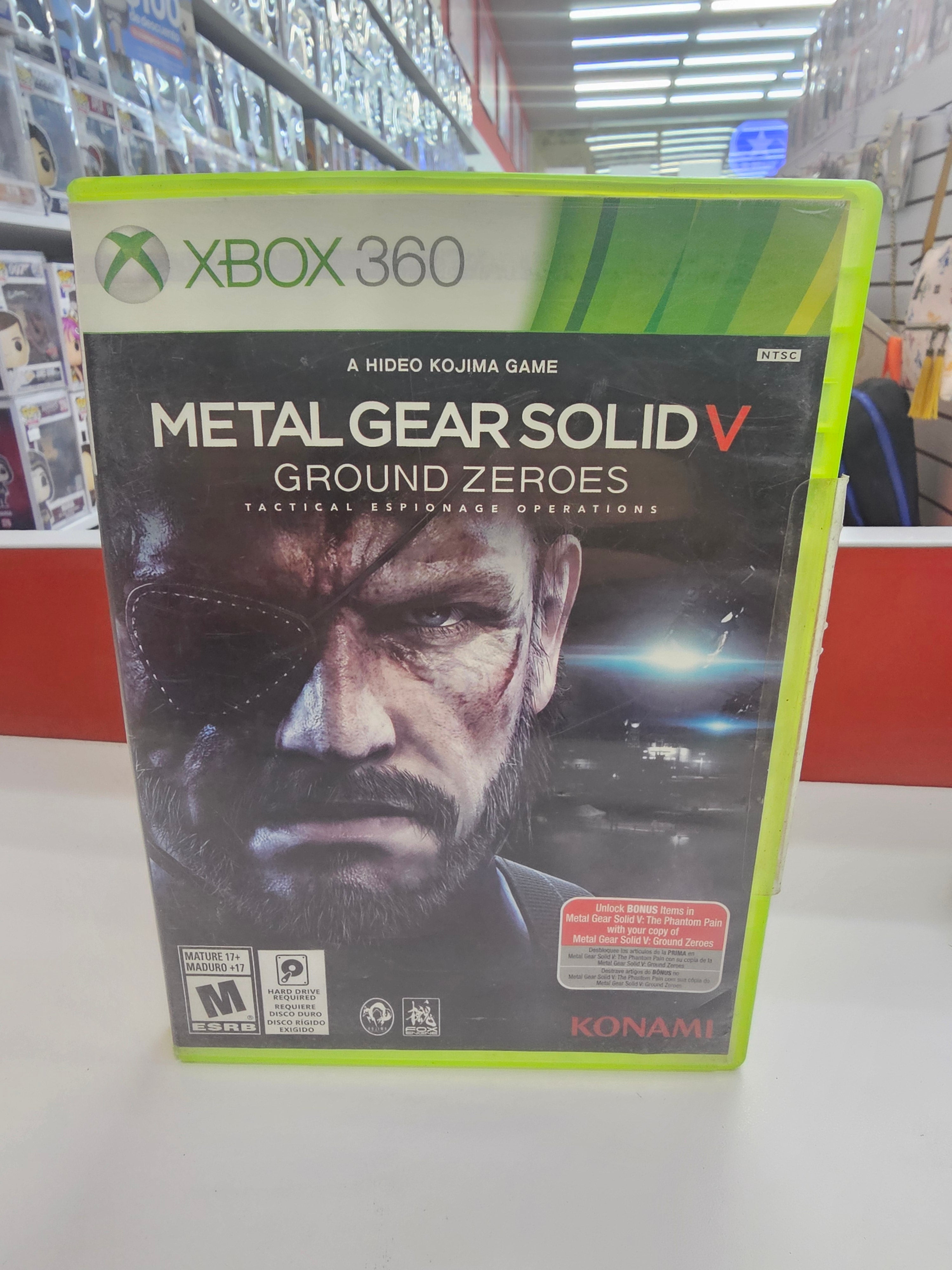 Metal Gear Solid V Ground Zeroes Xbox 360  Usado