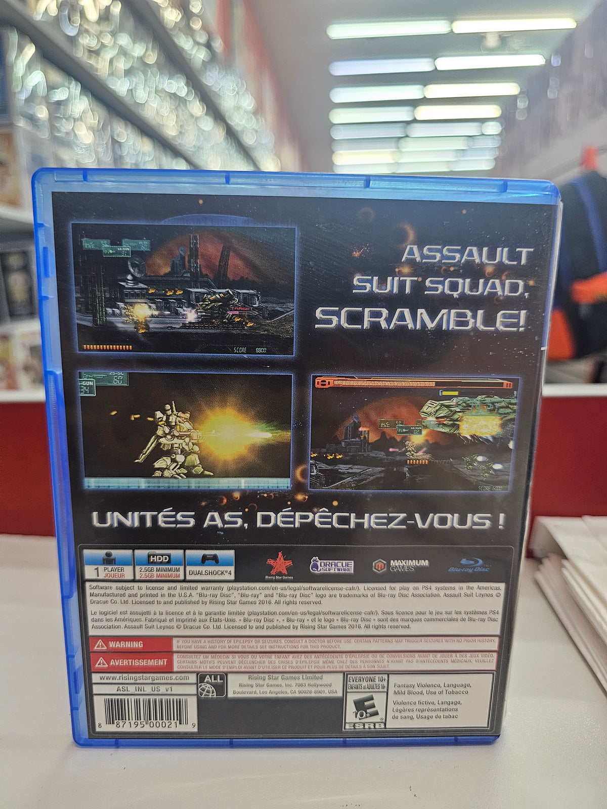 Assault Suit Leynos PS4 Usado