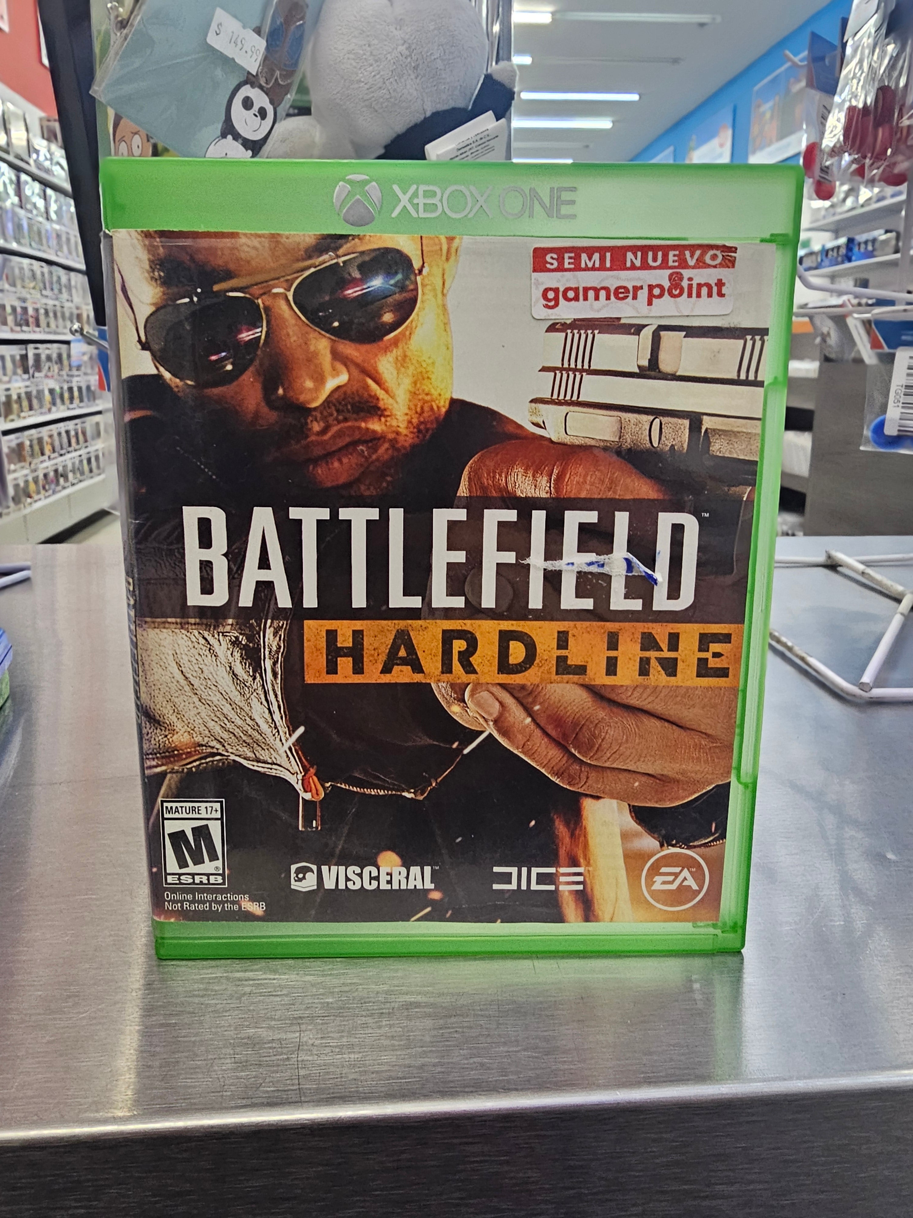 Battlefield Hardline Xbox One  Usado
