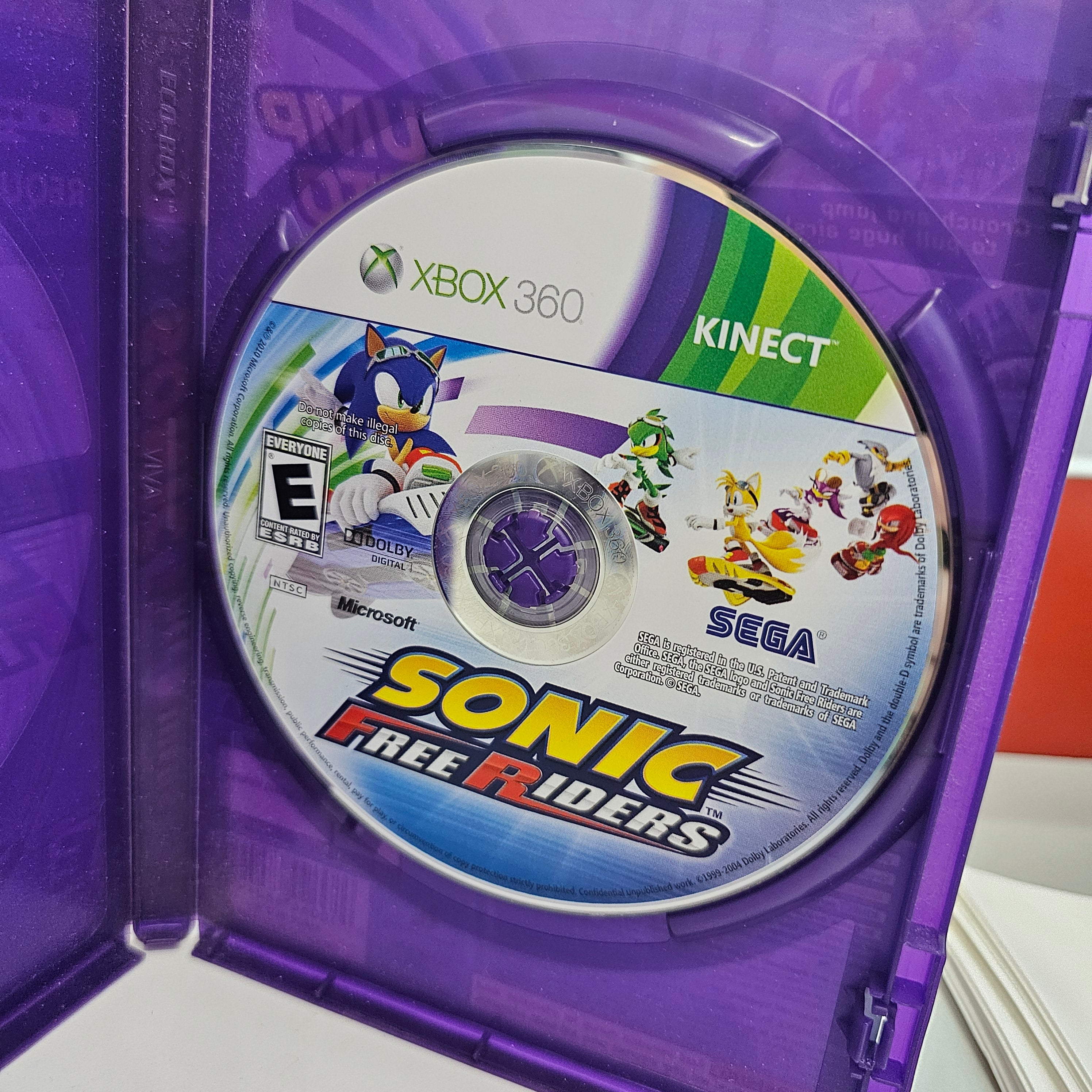 Kinect Sonic Free Riders Xbox 360 Usado