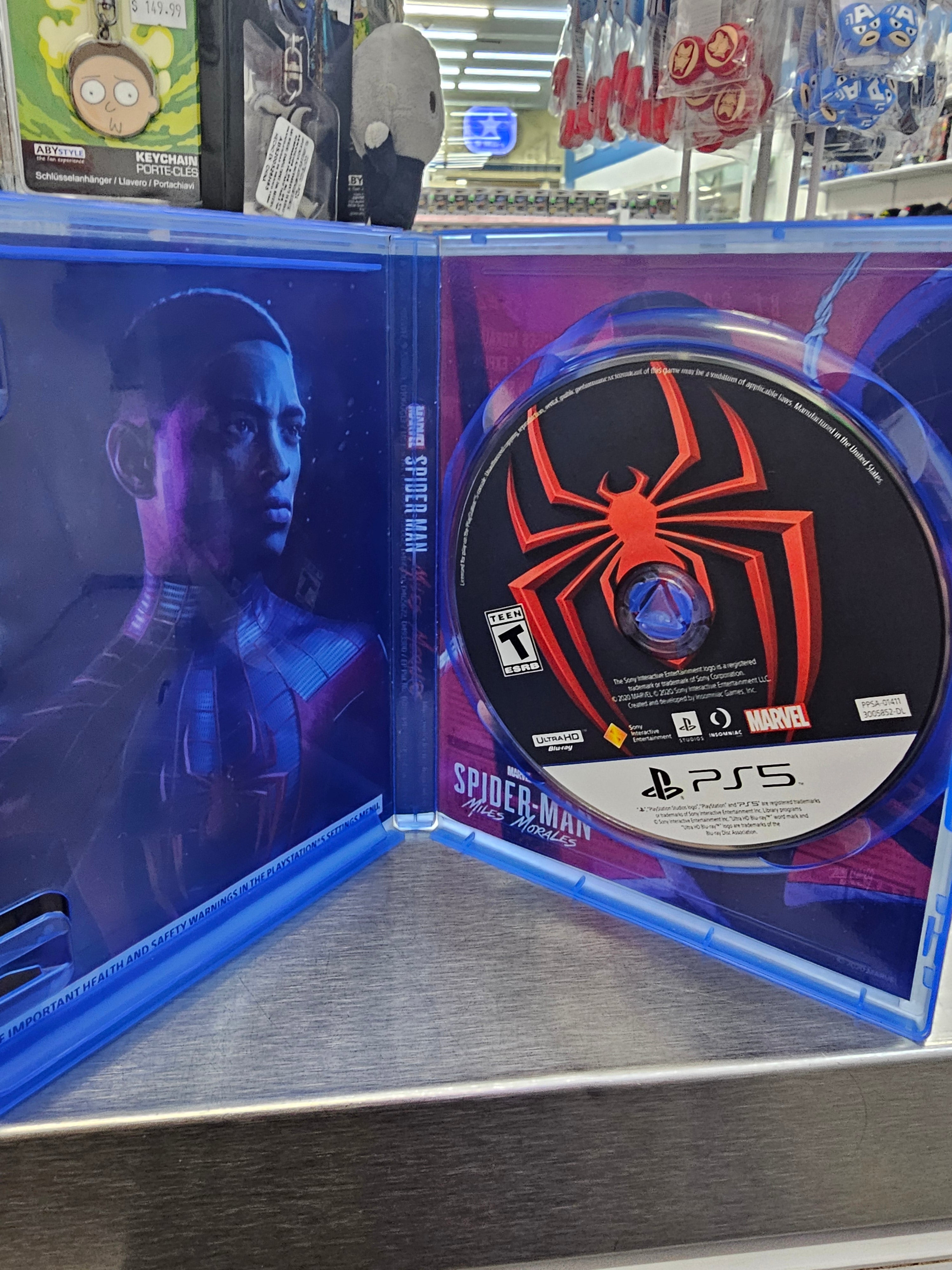 Marvel Spiderman Miles Morales Ps5 Usado