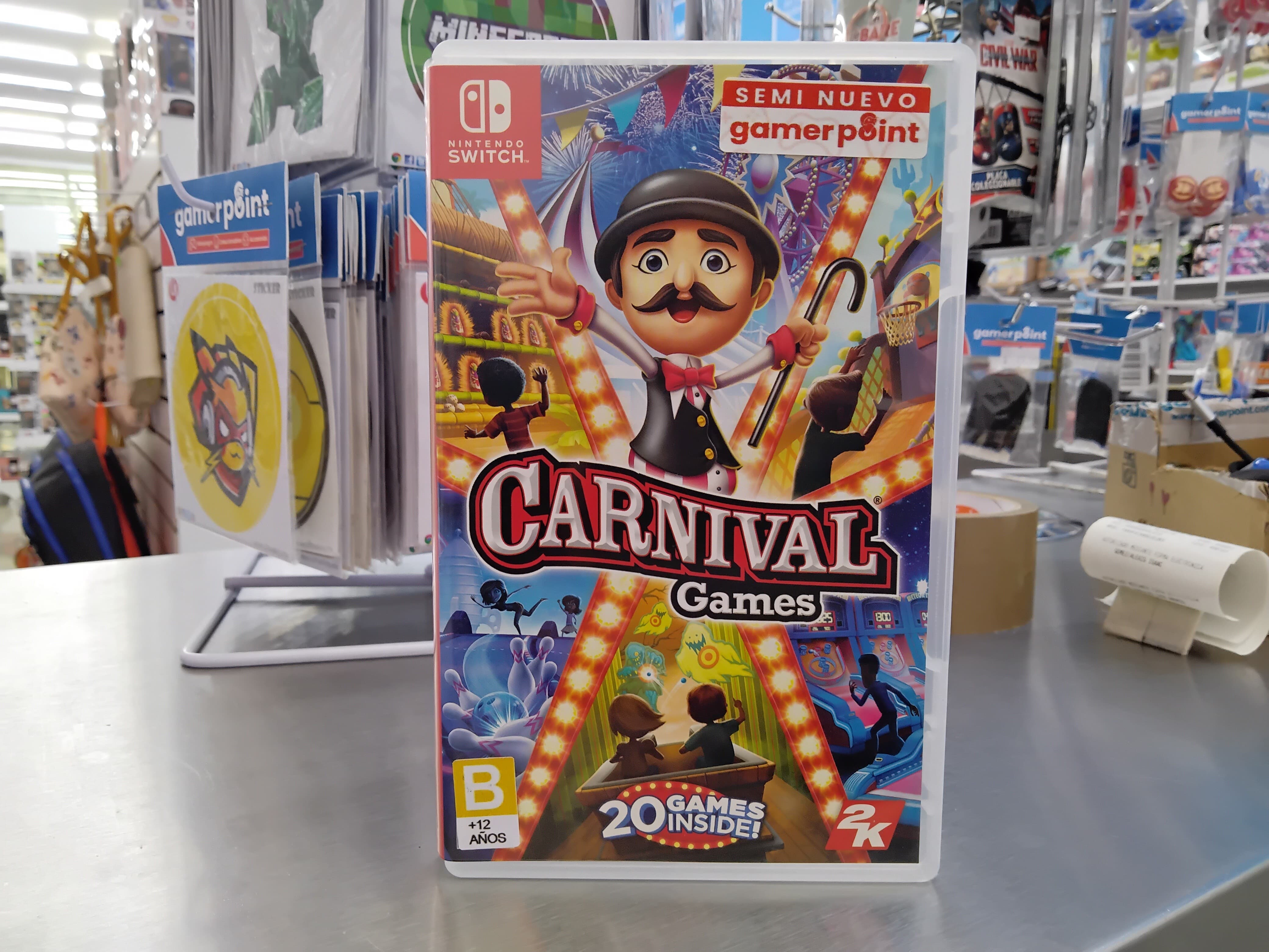 Carnival Games Nintendo Switch Usado